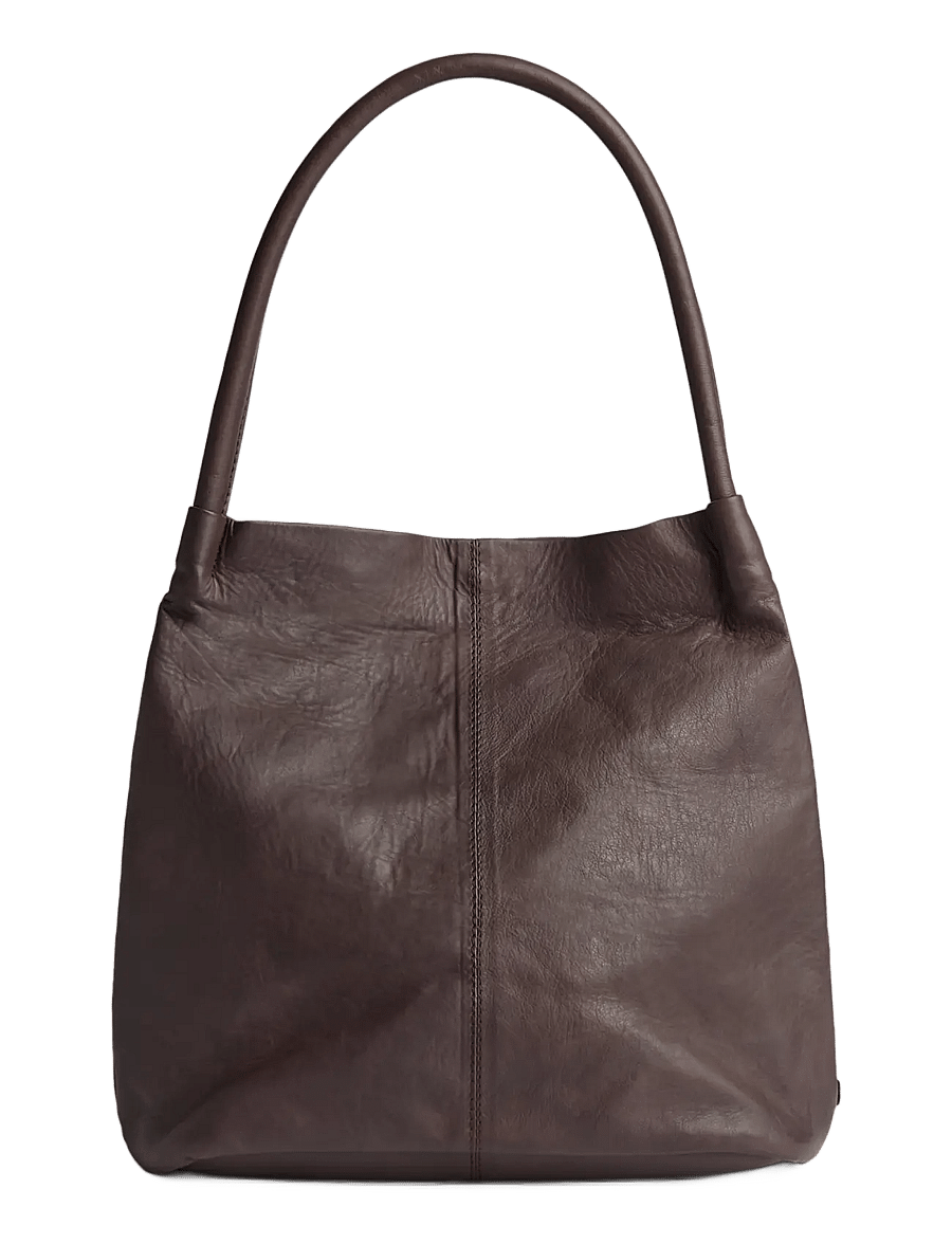 DEPECHE - Golden Chic Shopper - shopper - 106 coffee - 0