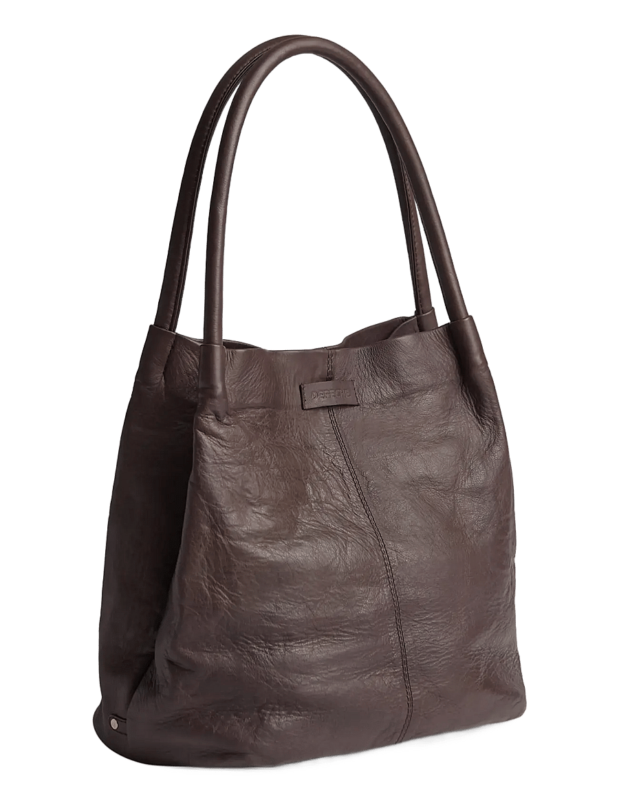 DEPECHE - Golden Chic Shopper - shopper - 106 coffee - 1