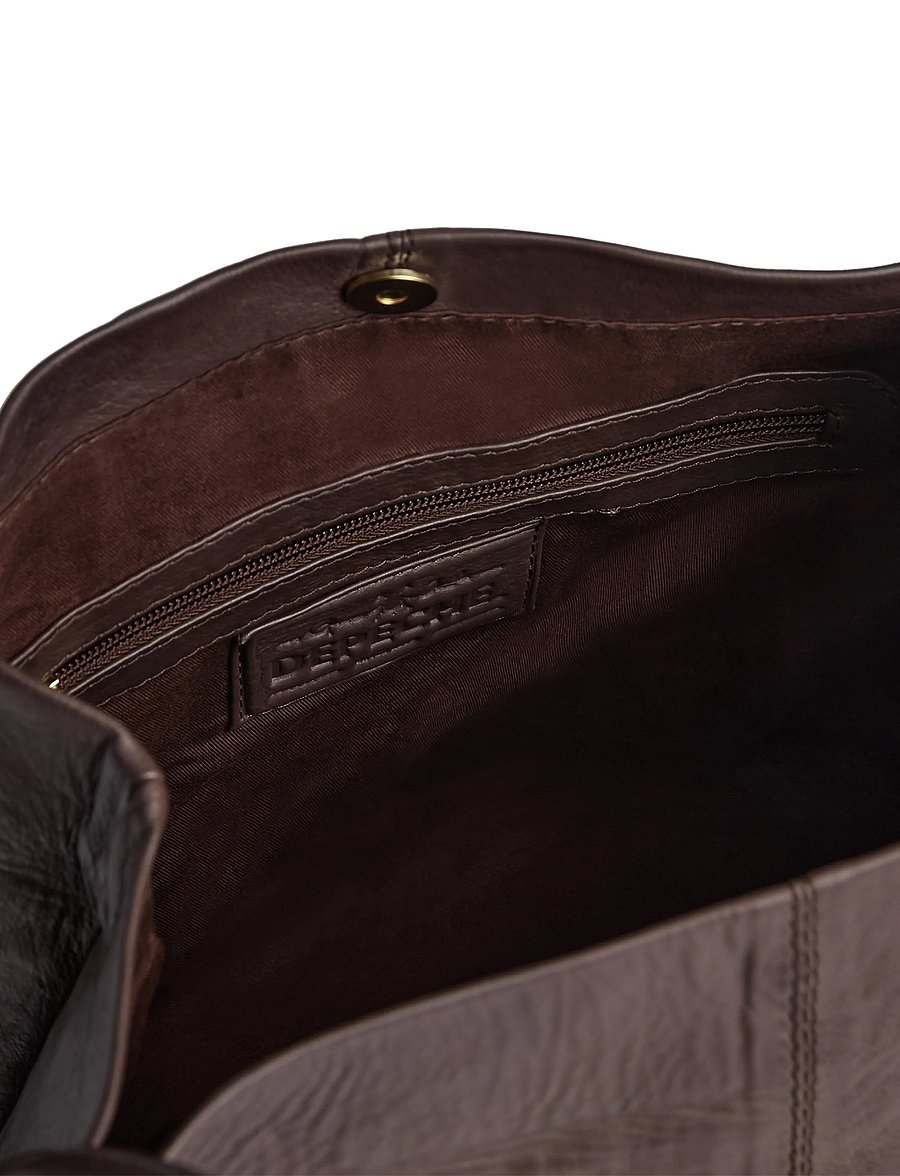 DEPECHE - Golden Chic Shopper - shopper - 106 coffee - 2