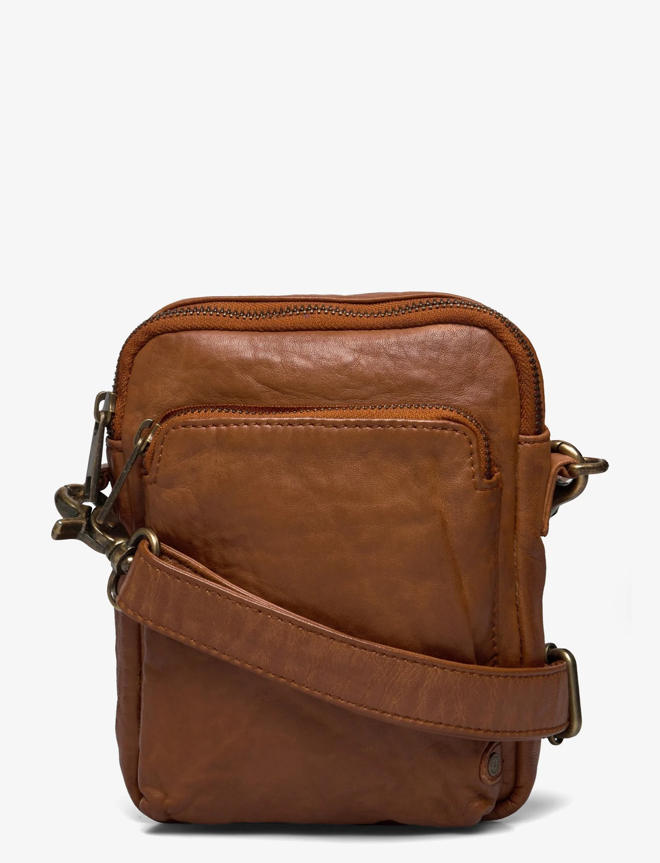 DEPECHE - Mobile bag - telefonų dėklai - 014 cognac - 0