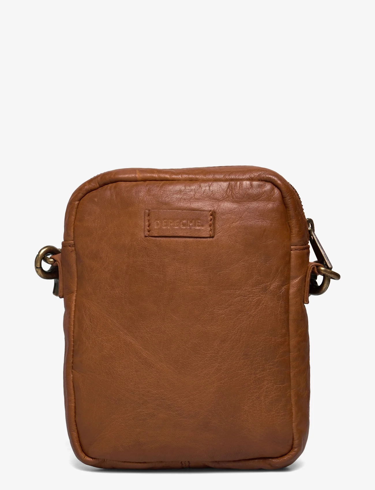 DEPECHE - Mobile bag - mobilskal - 014 cognac - 1