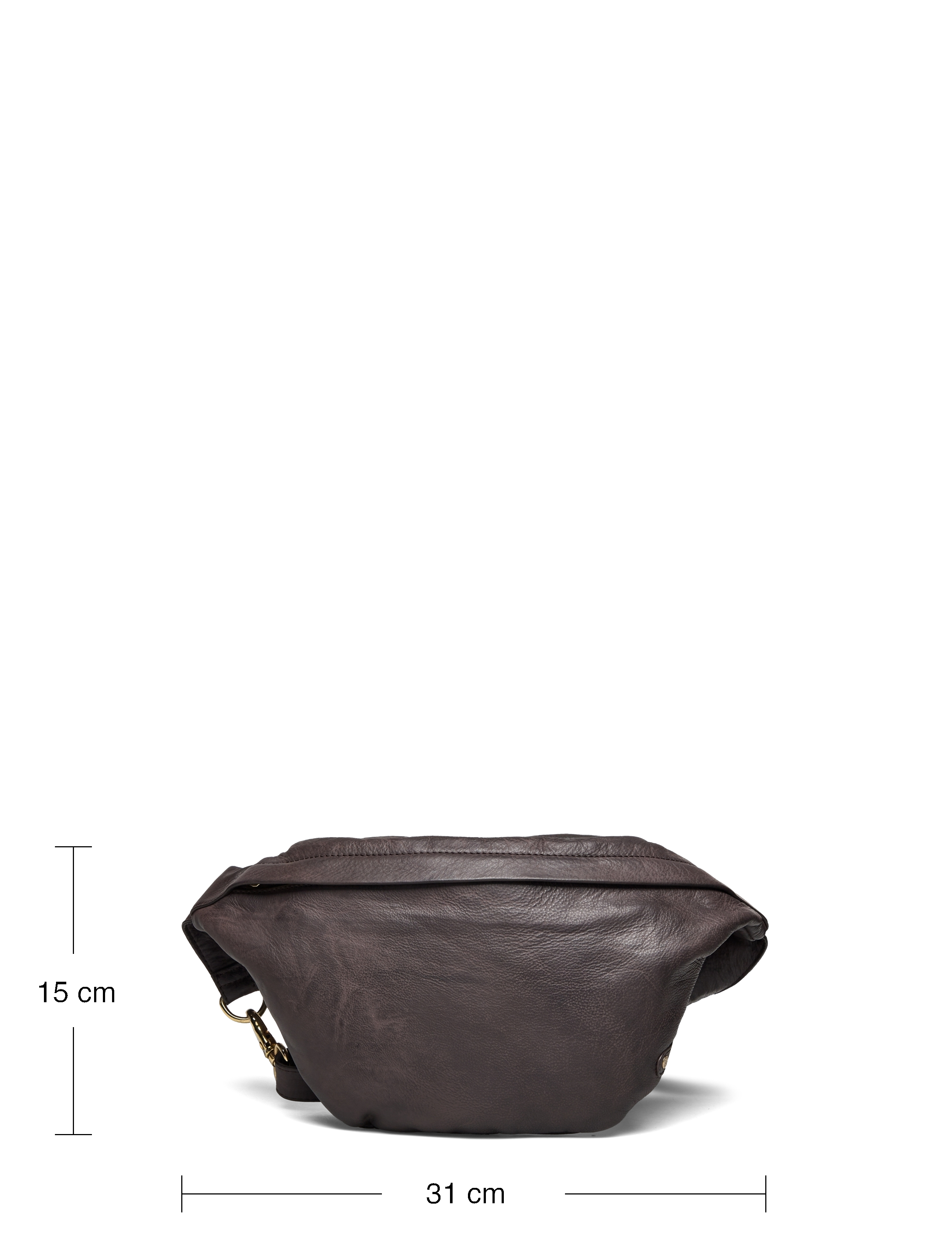 DEPECHE - Bumbag - 161 dark brown - 4