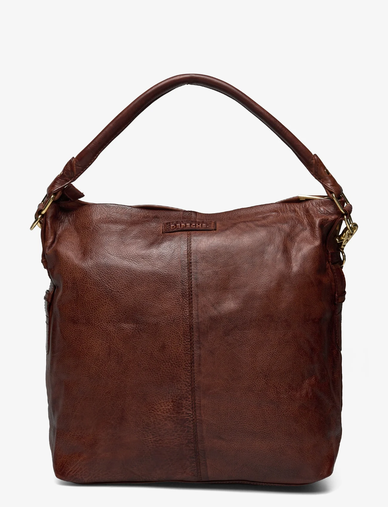 DEPECHE - Medium bag - juhlamuotia outlet-hintaan - 133 brandy - 1