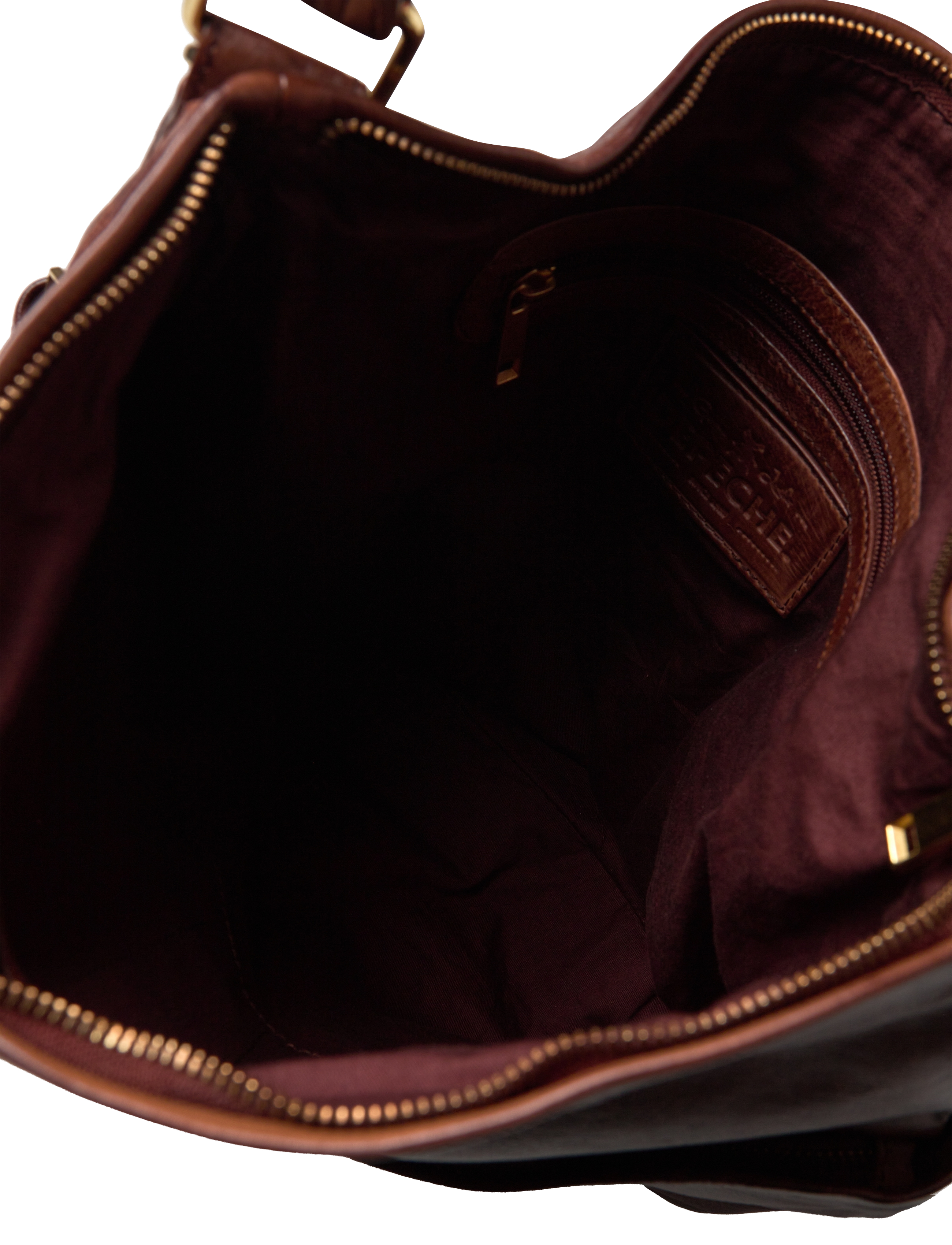 DEPECHE - Medium bag - festmode zu outlet-preisen - 133 brandy - 3