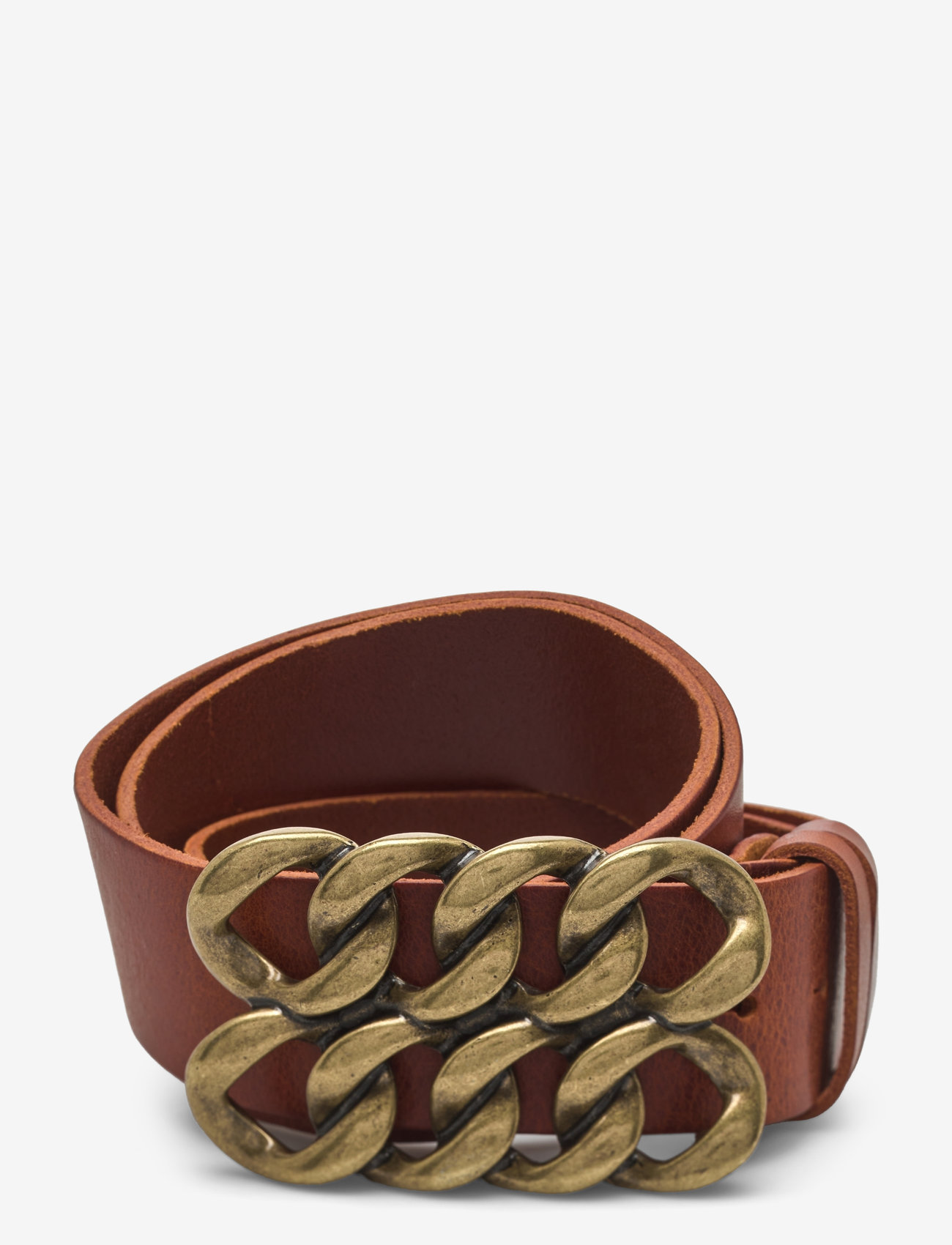 DEPECHE - Jeans belt - 014 cognac - 0