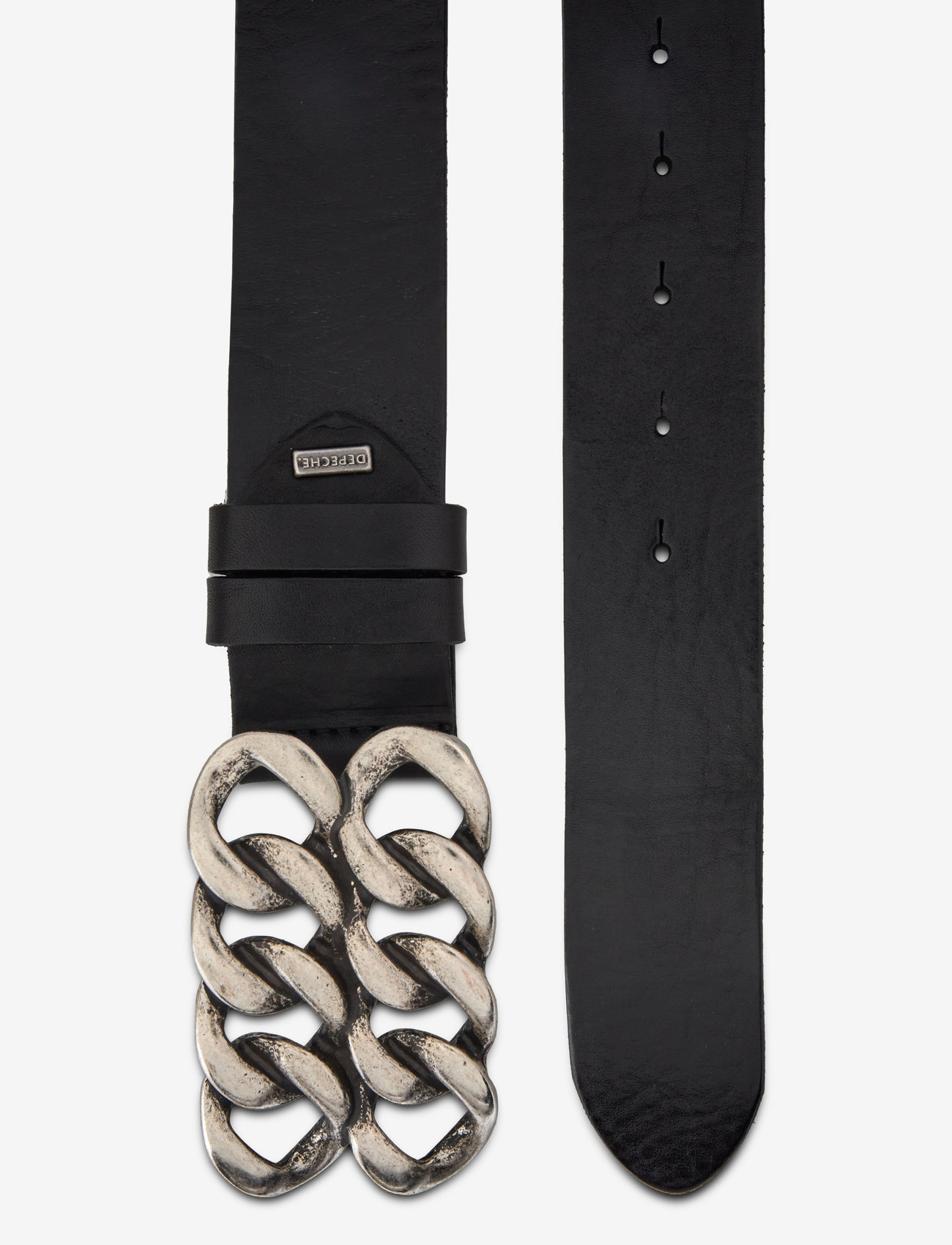 DEPECHE - Jeans belt - 099 black (nero) - 1