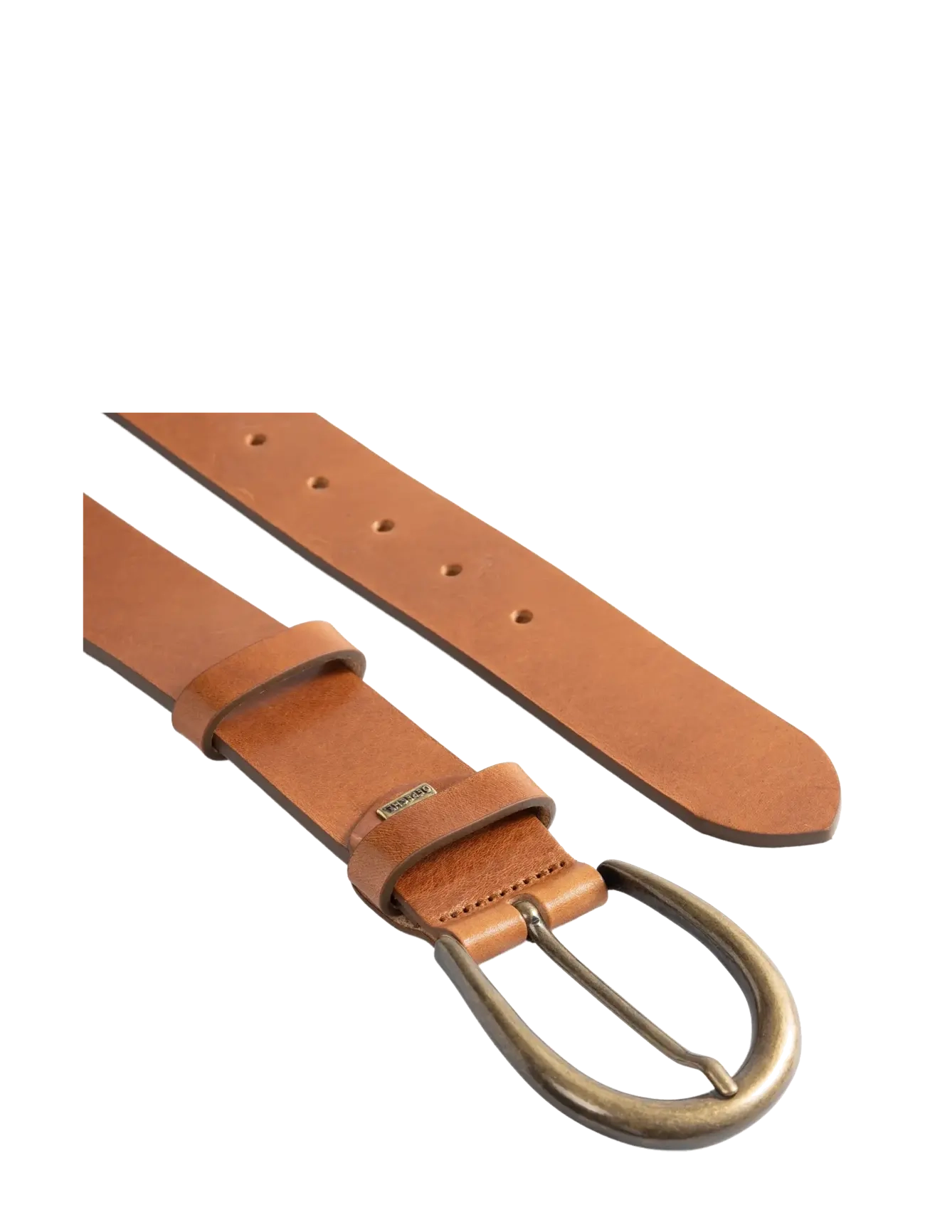 DEPECHE - Jeans belt - belts - 014 cognac - 1