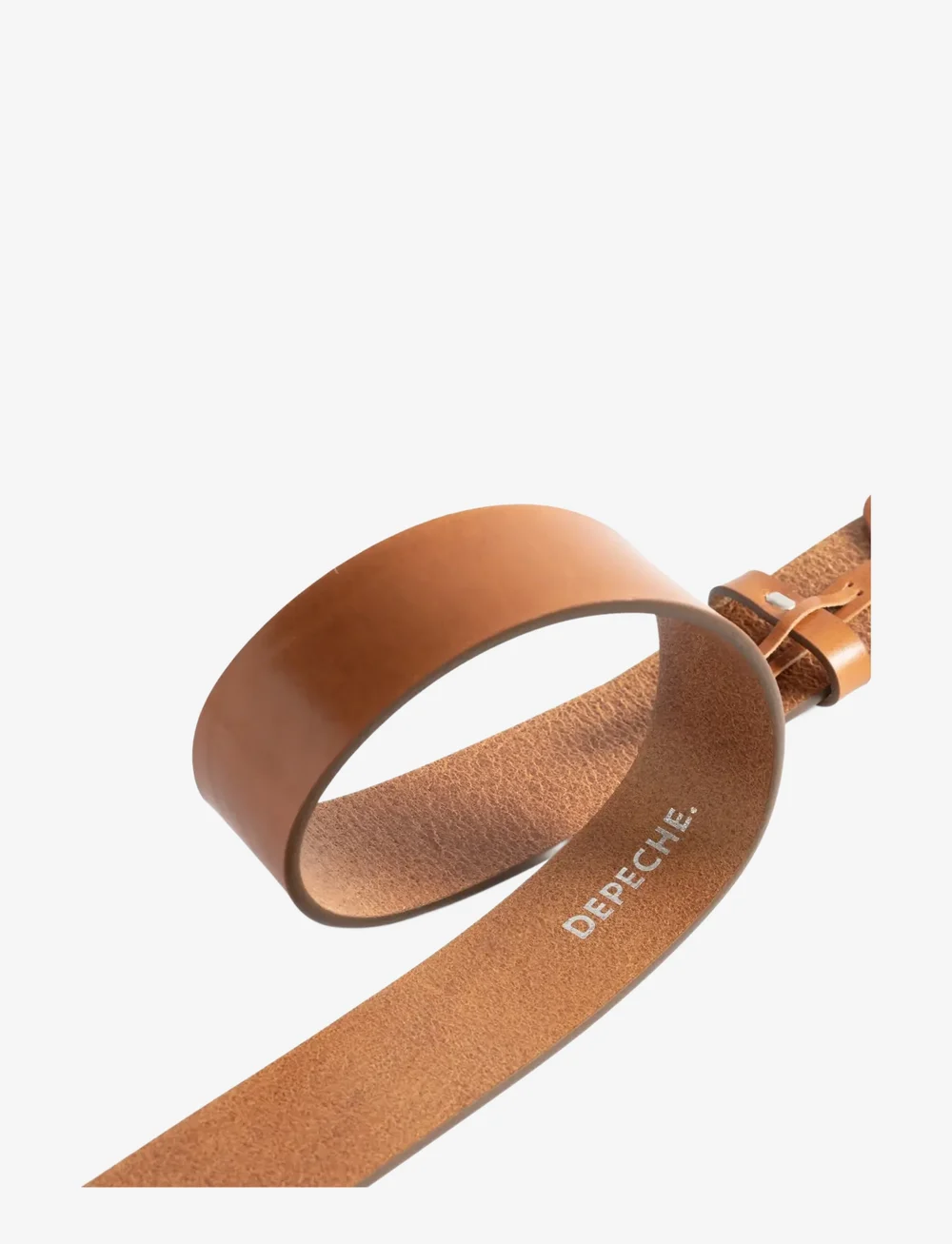 DEPECHE - Jeans belt - vardagsskärp - 014 cognac - 2