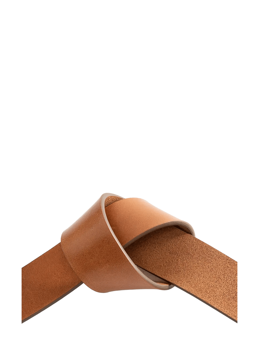 DEPECHE - Jeans belt - ledergürtel - 014 cognac - 3