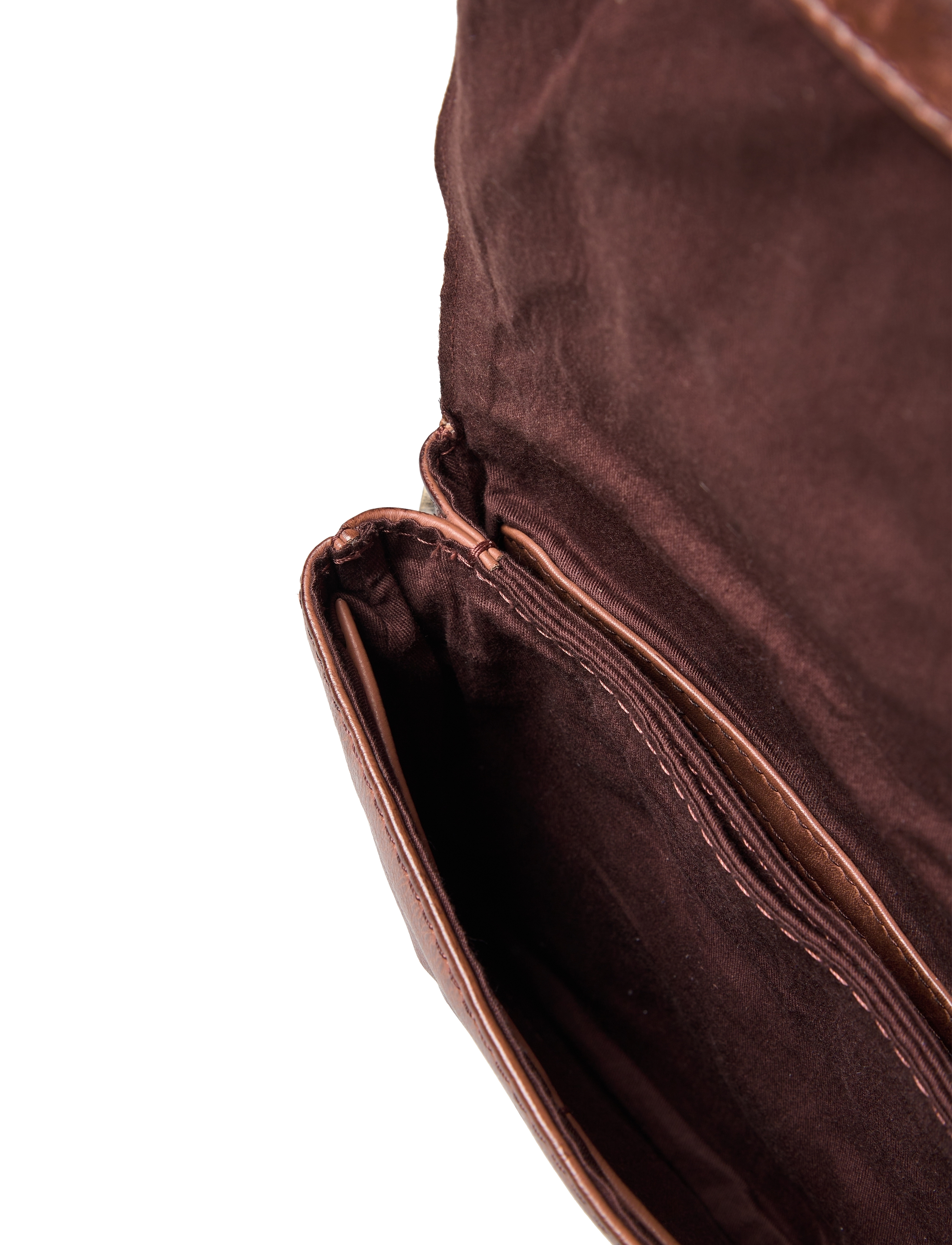 DEPECHE - Small bag/Clutch - 133 brandy - 3