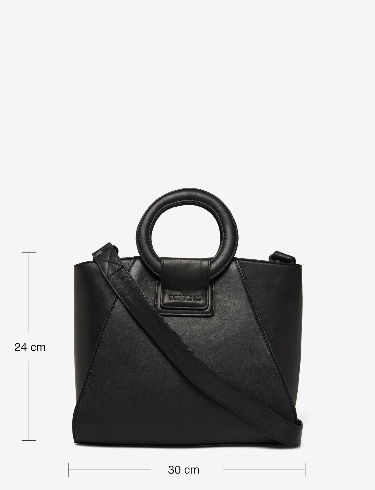 DEPECHE - Shoulderbag - 099 black (nero) - 4
