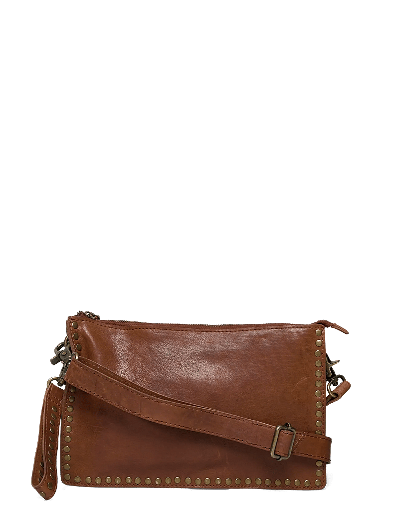 DEPECHE - Small bag / Clutch - special occasions - 005 vintage cognac - 0