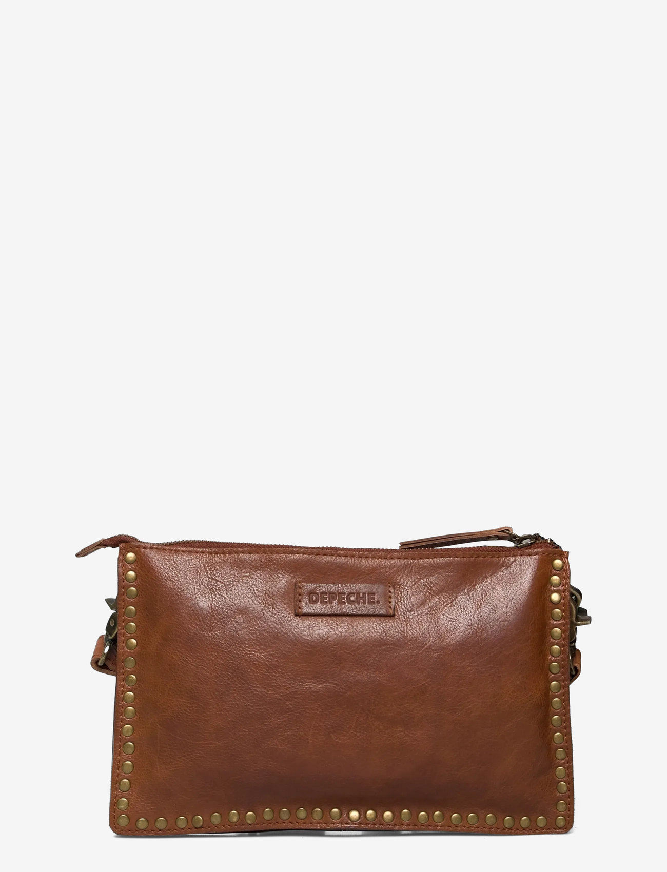 DEPECHE - Small bag / Clutch - special occasions - 005 vintage cognac - 1