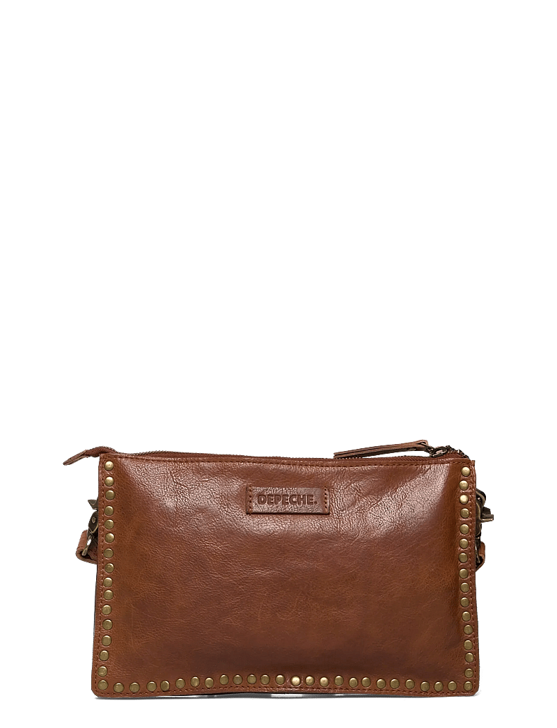 DEPECHE - Small bag / Clutch - special occasions - 005 vintage cognac - 1