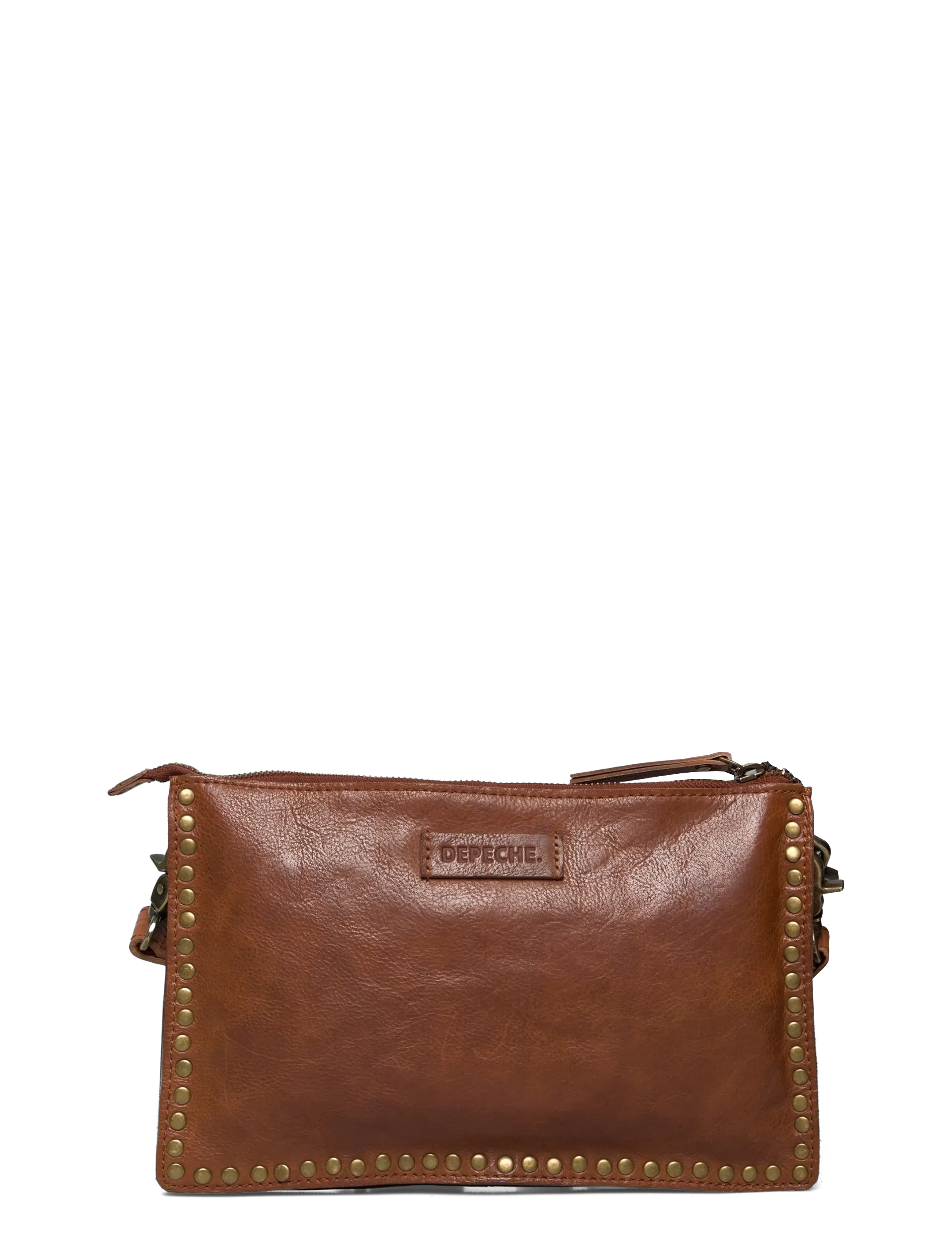 DEPECHE - Small bag / Clutch - 005 vintage cognac - 1
