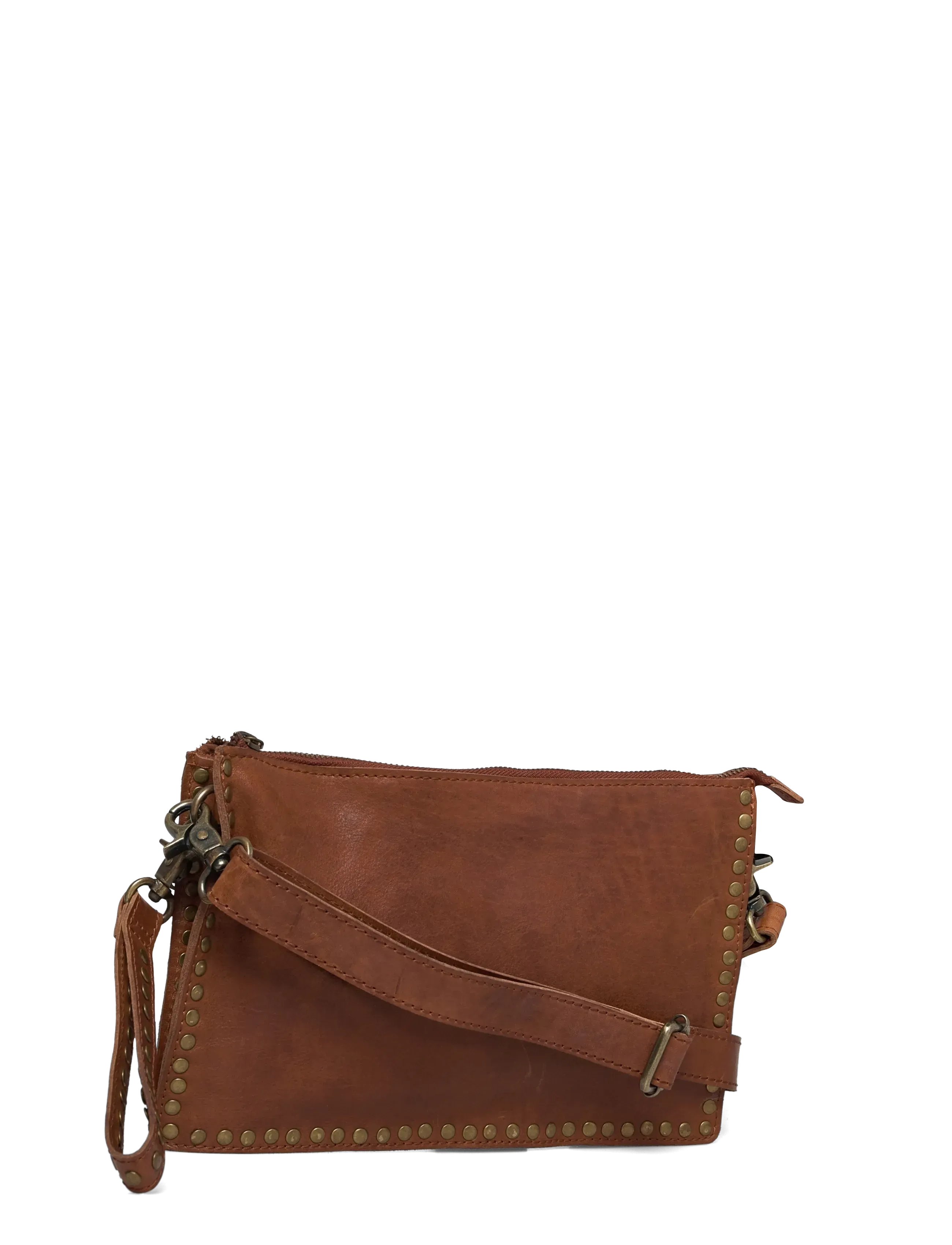 DEPECHE - Small bag / Clutch - 005 vintage cognac - 2