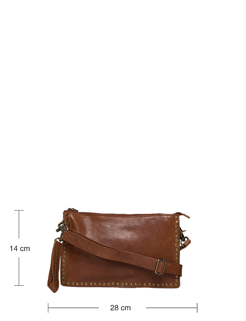 DEPECHE - Small bag / Clutch - special occasions - 005 vintage cognac - 3