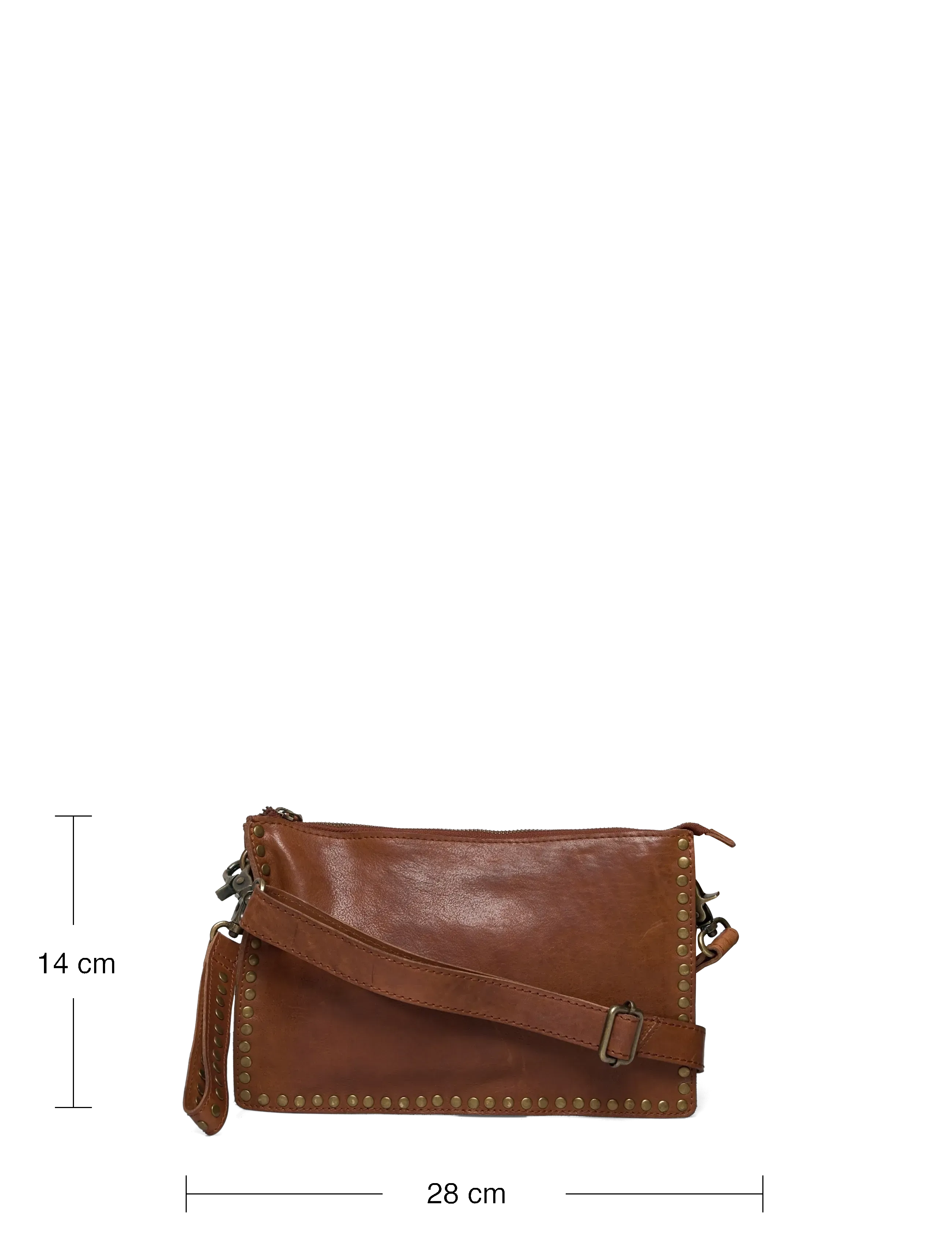 DEPECHE - Small bag / Clutch - 005 vintage cognac - 3