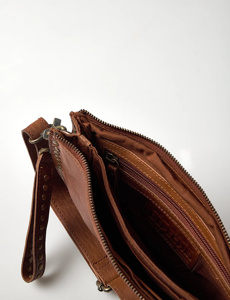 DEPECHE - Small bag / Clutch - special occasions - 005 vintage cognac - 4