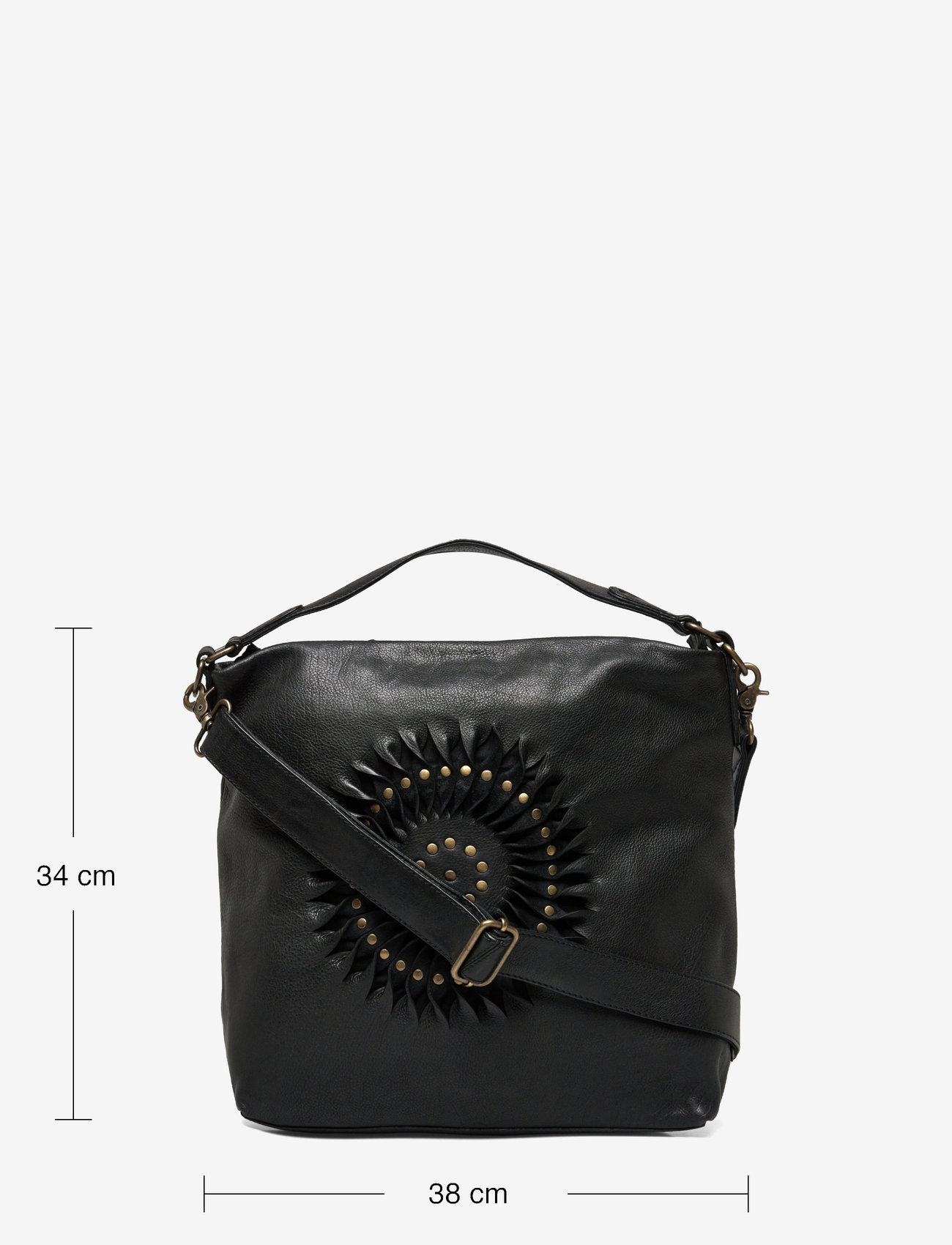 DEPECHE - Shoulderbag - 099 black (nero) - 4