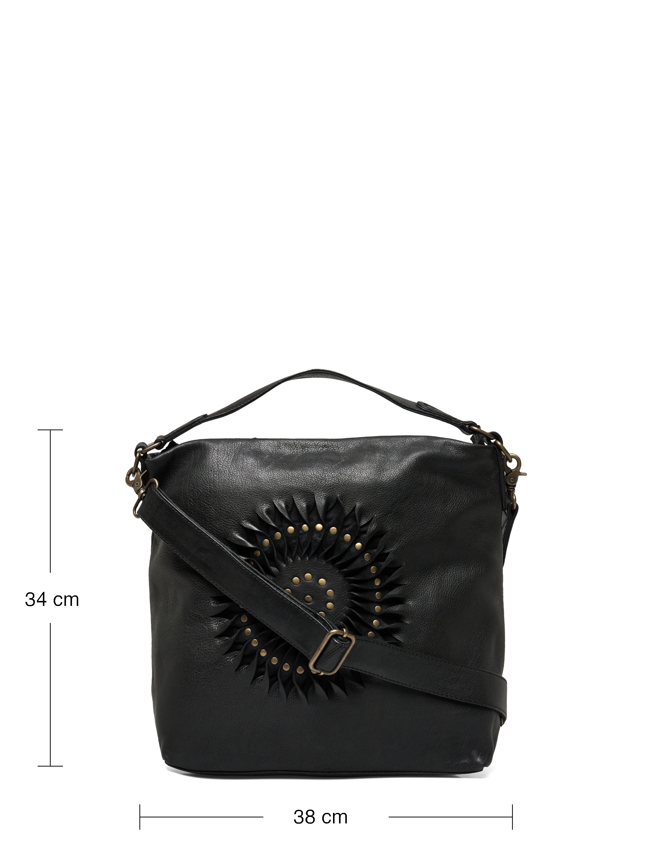 DEPECHE - Shoulderbag - 099 black (nero) - 4