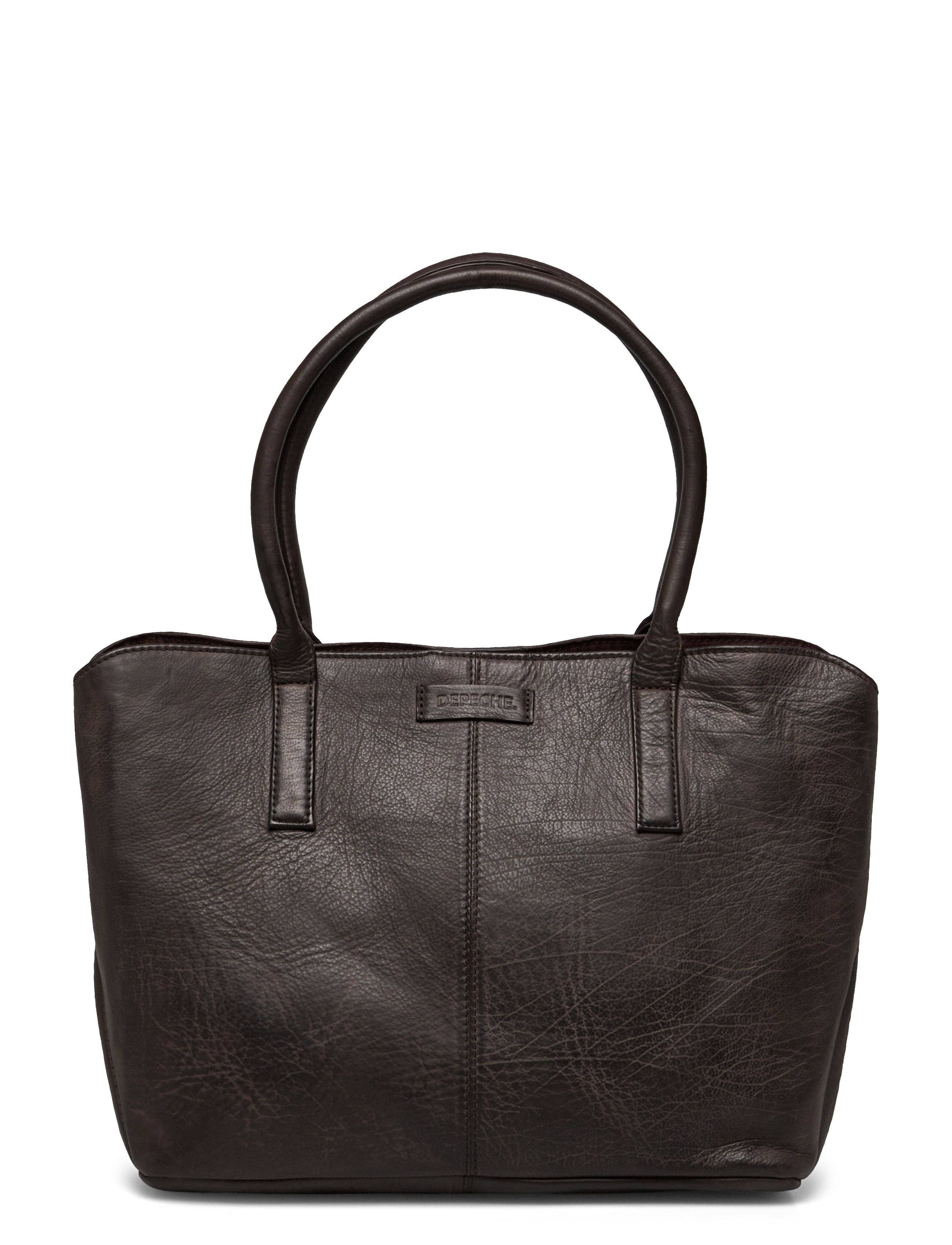 DEPECHE - Shopper - 161 dark brown - 1