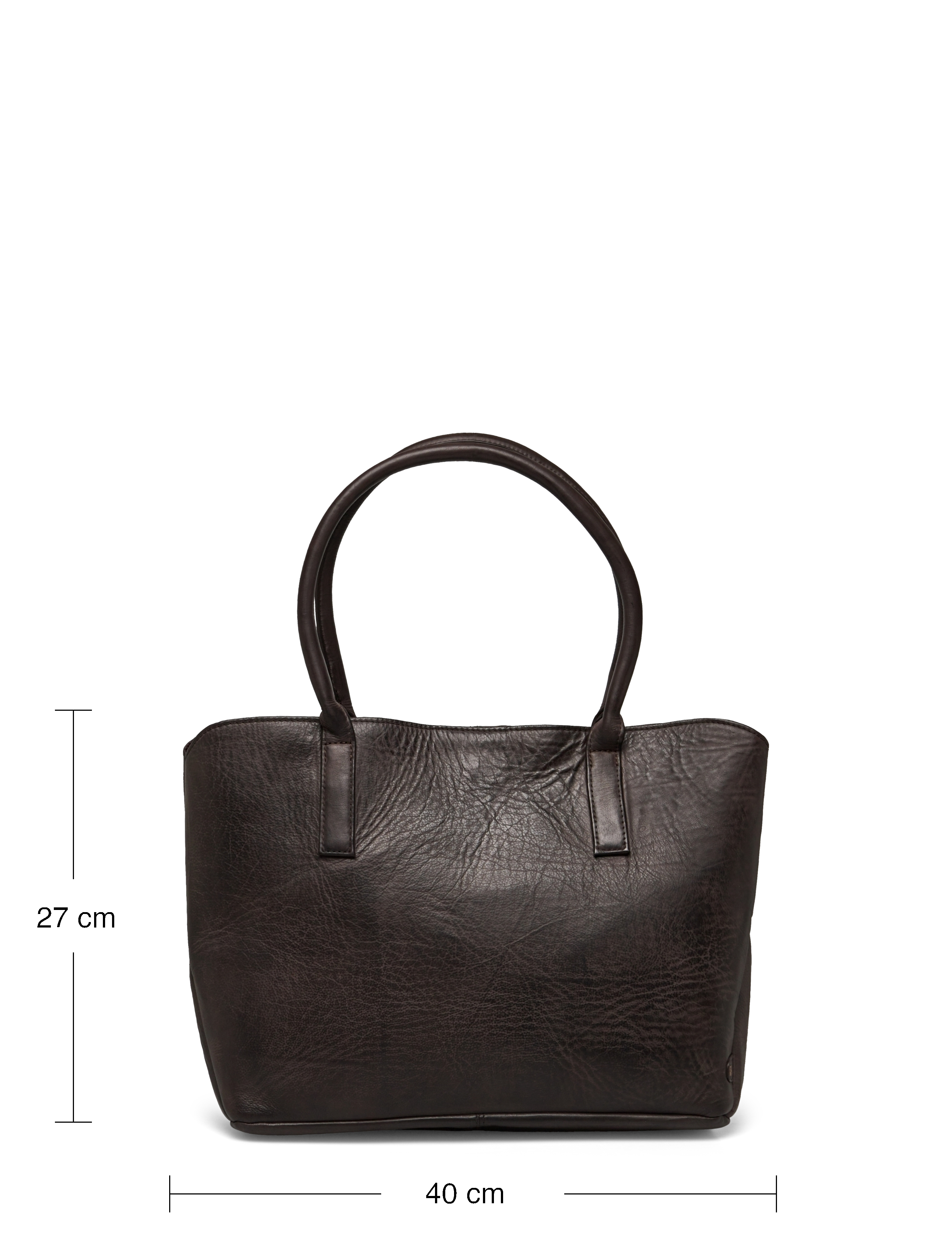 DEPECHE - Shopper - 161 dark brown - 4