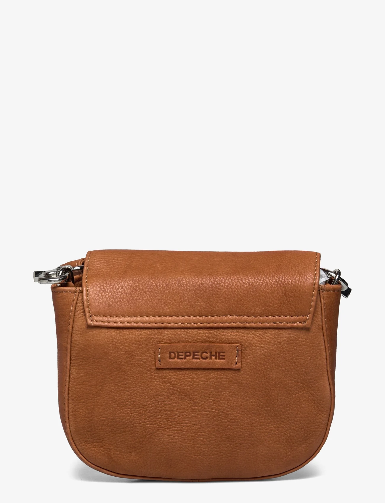 DEPECHE - Small bag / Clutch - vakarėlių drabužiai išparduotuvių kainomis - 014 cognac - 1