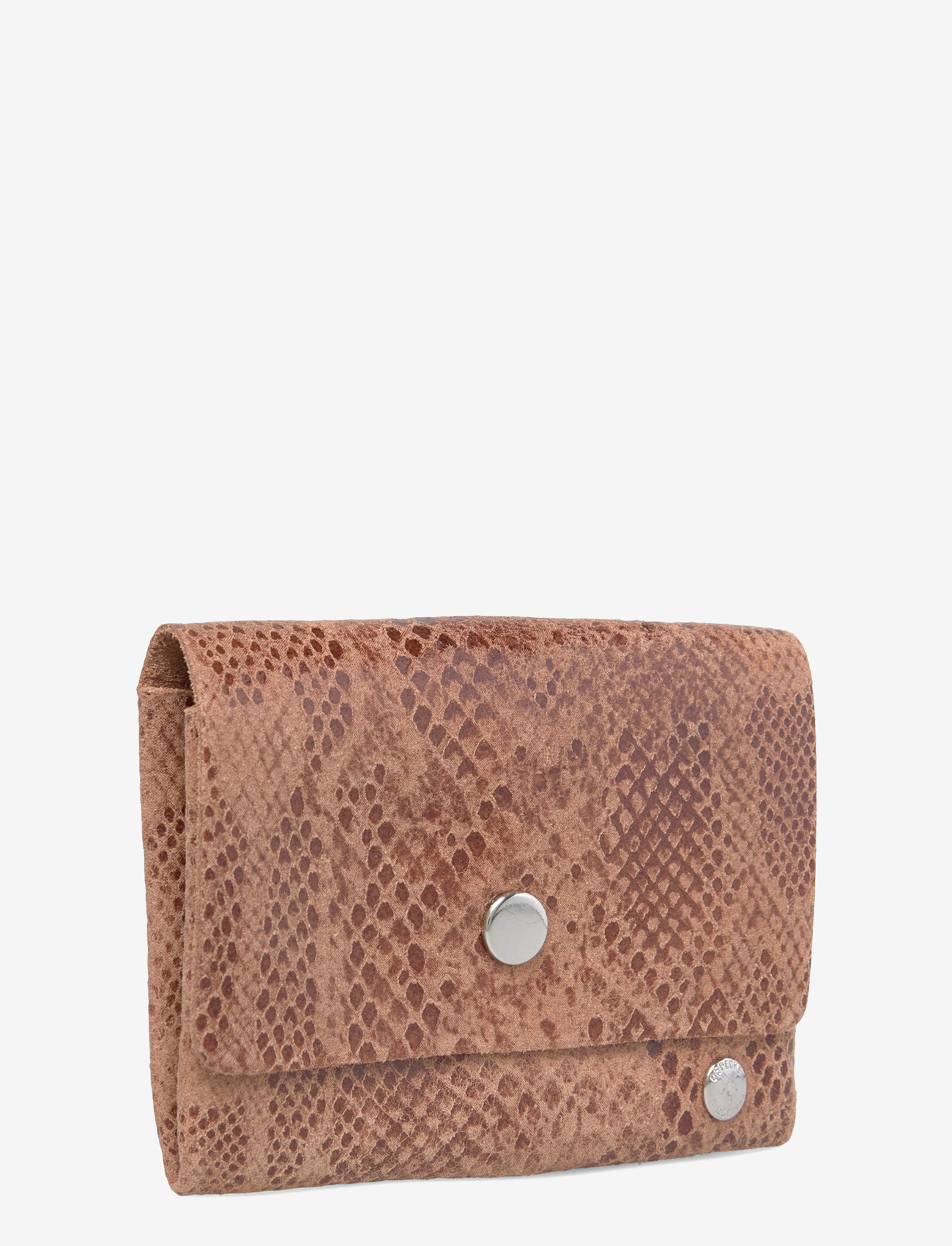 DEPECHE - Purse / Credit card holder - kaarditaskud - 289 camel snake - 2