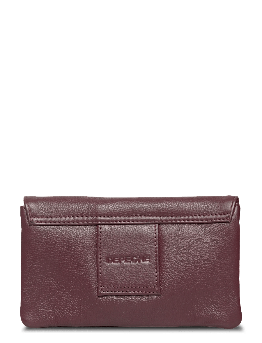 DEPECHE - Purse / Credit card holder - portemonnaies - 305 ox blood - 1