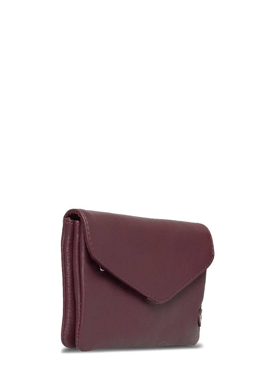 DEPECHE - Purse / Credit card holder - portemonnaies - 305 ox blood - 2