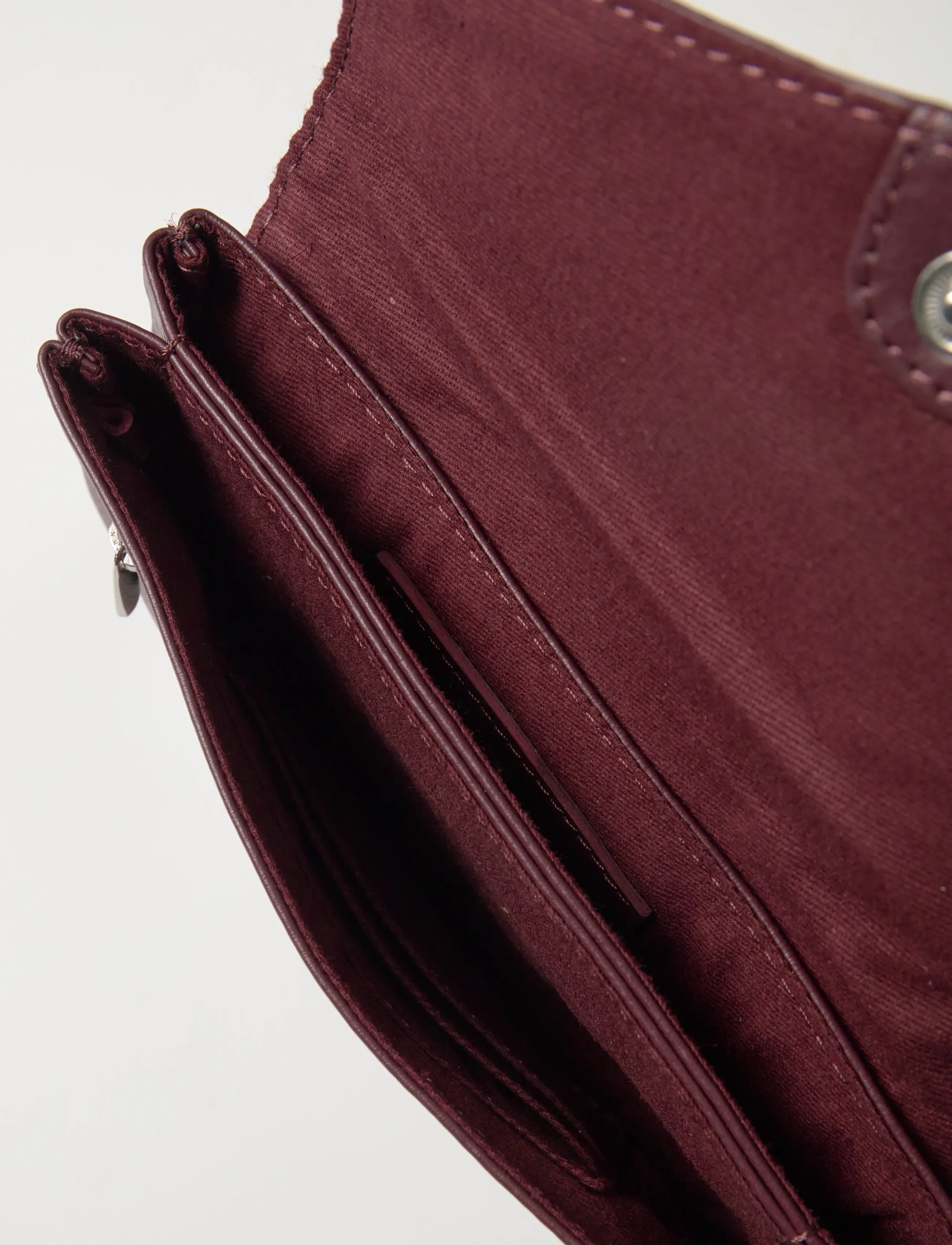 DEPECHE - Purse / Credit card holder - portemonnaies - 305 ox blood - 3