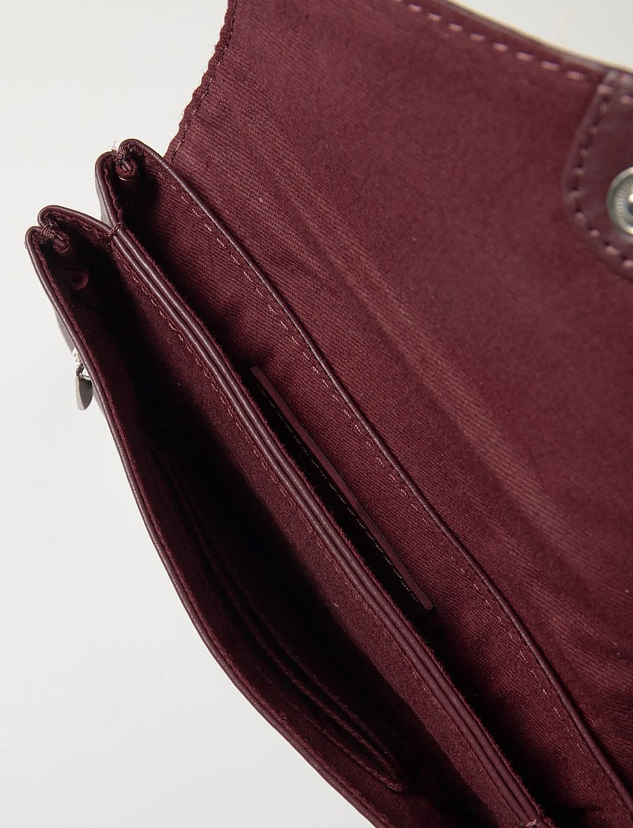 DEPECHE - Purse / Credit card holder - portemonnaies - 305 ox blood - 3