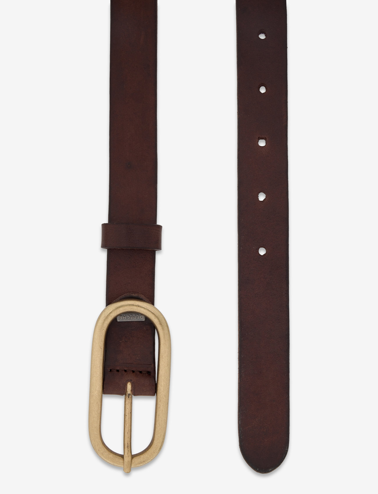DEPECHE - Narrow Belt - 161 dark brown - 1