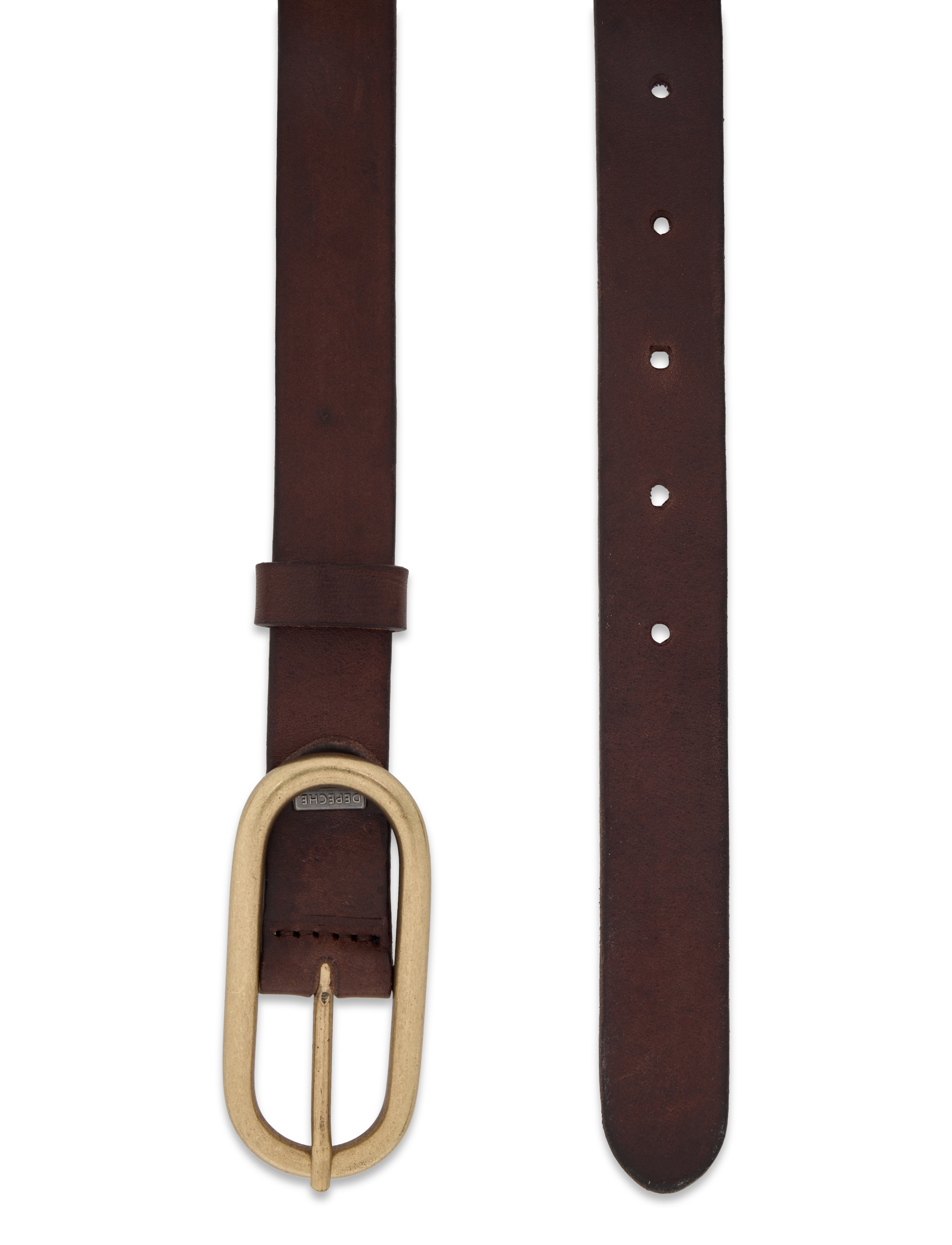 DEPECHE - Narrow Belt - 161 dark brown - 1