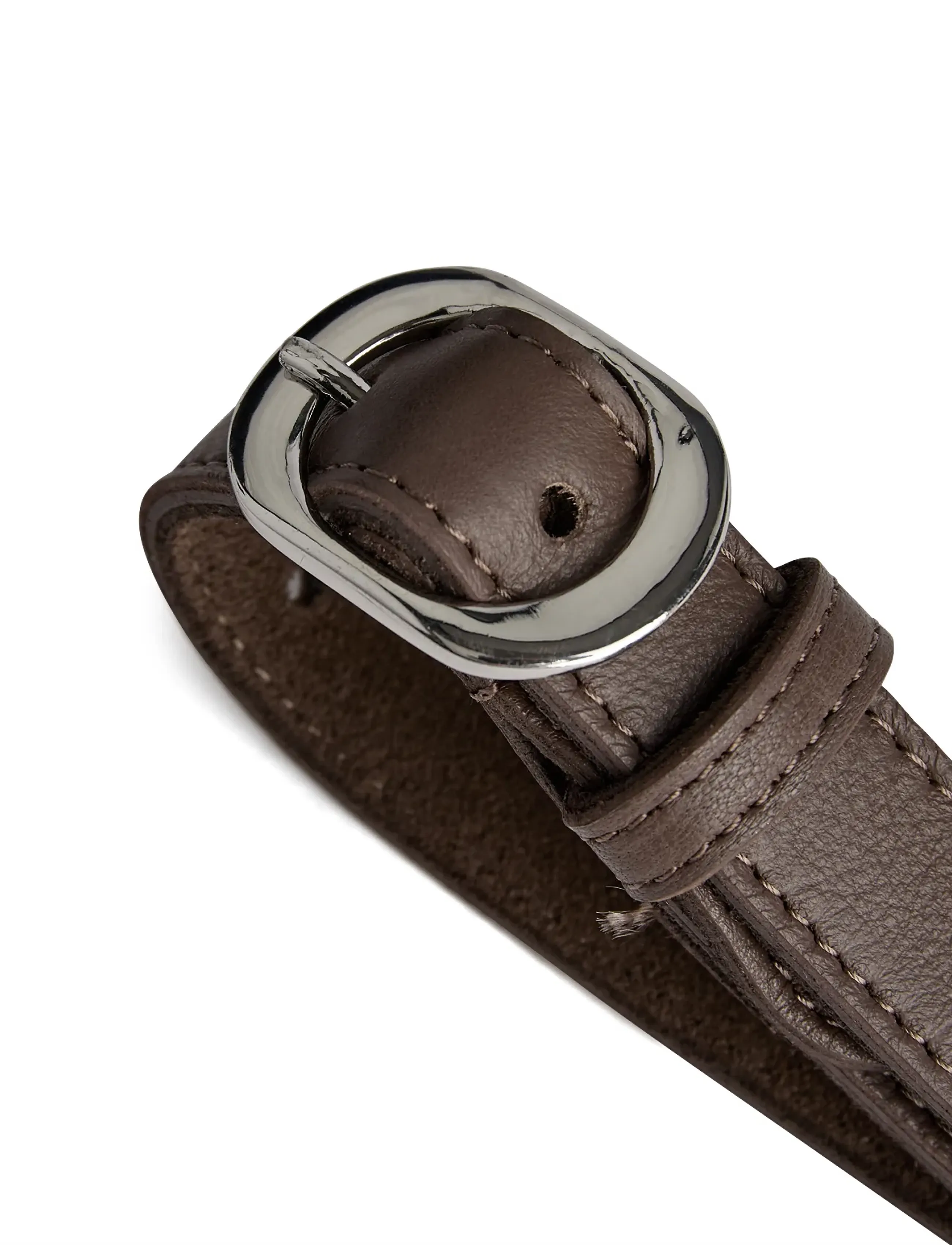 DEPECHE - Fashion Favourites Belts - läderskärp - 250 dark taupe - 1