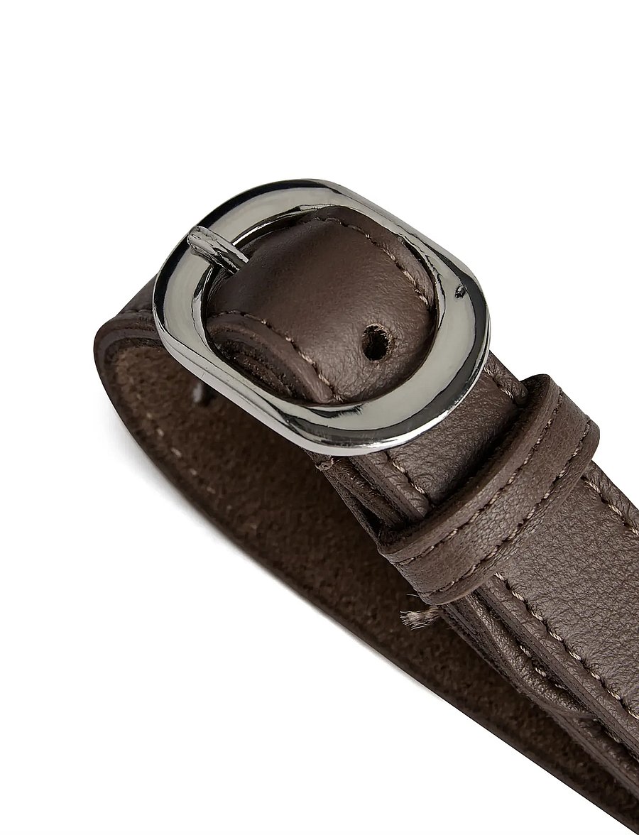 DEPECHE - Fashion Favourites Belts - läderskärp - 250 dark taupe - 1