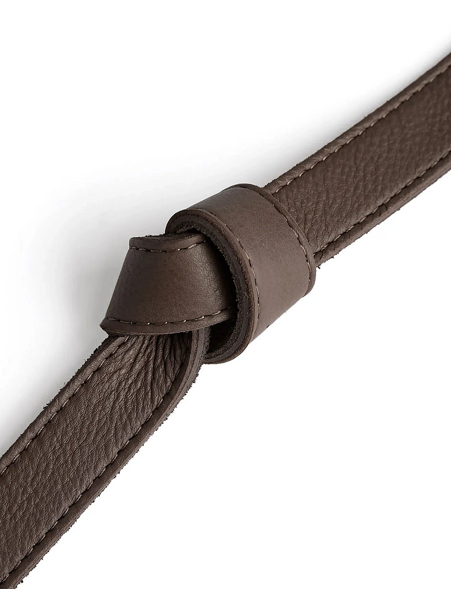 DEPECHE - Fashion Favourites Belts - läderskärp - 250 dark taupe - 2