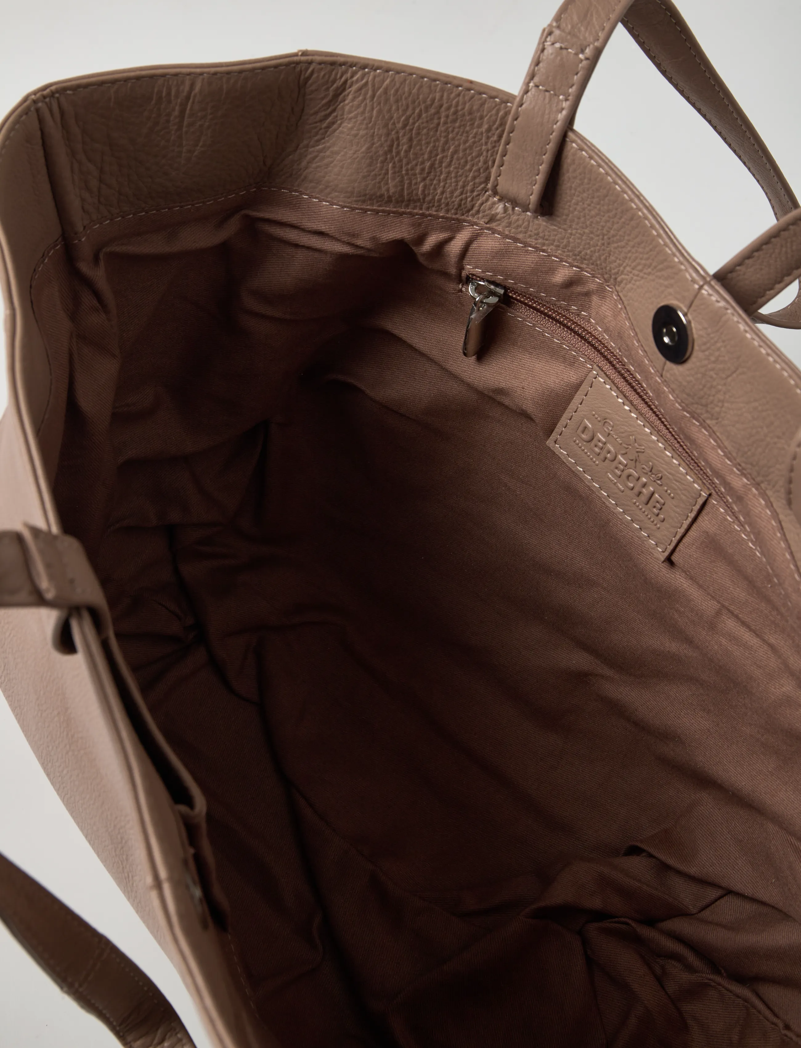 DEPECHE - Shopper - 038 dusty taupe - 4
