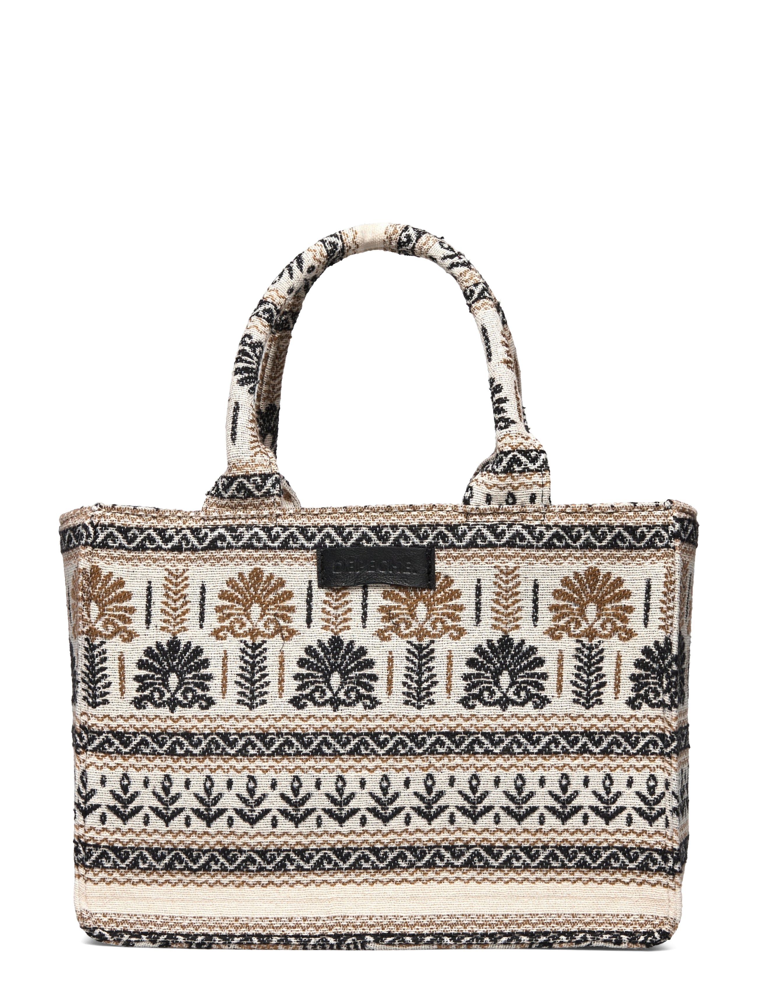 DEPECHE - Shopper - 275 sand printed - 1