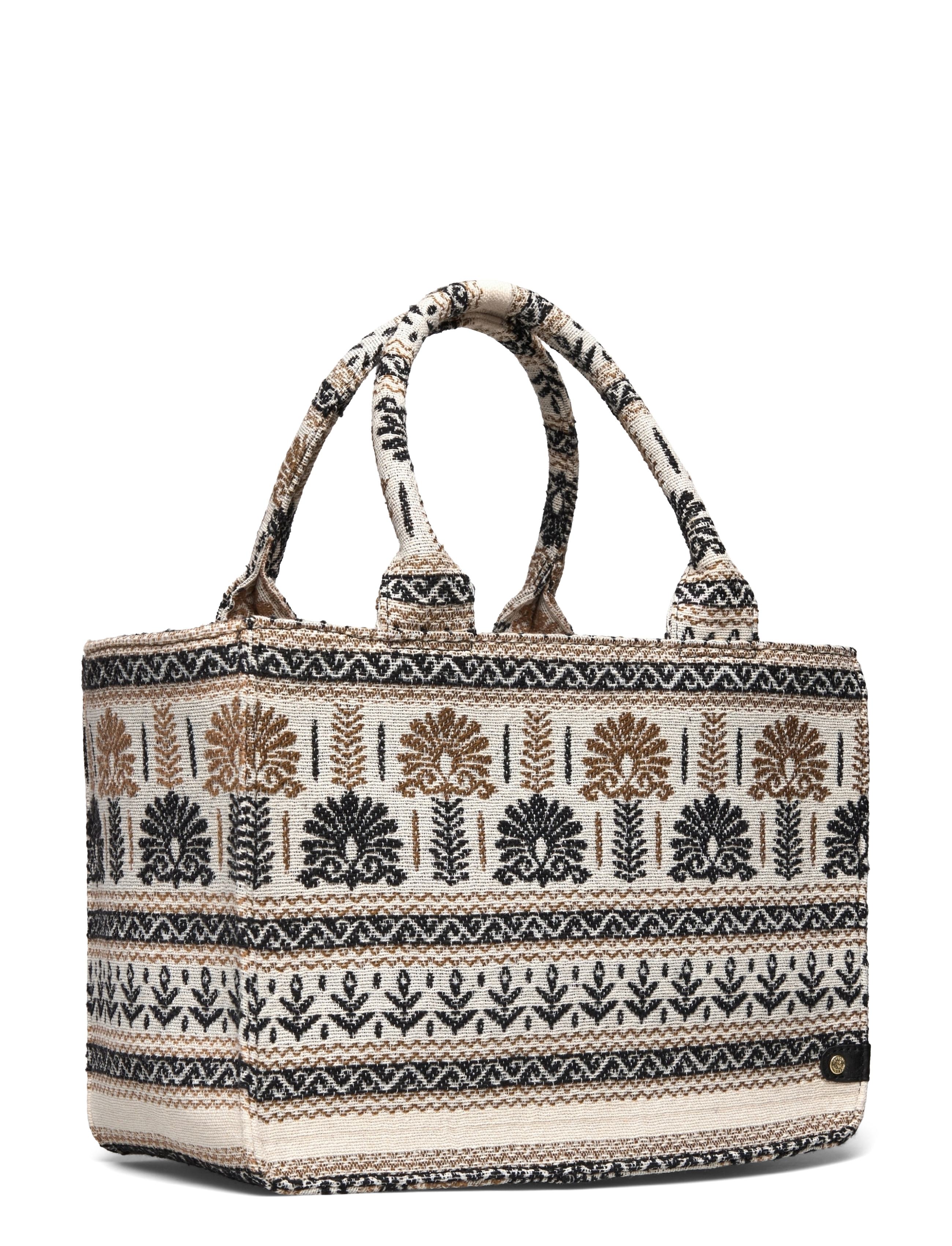 DEPECHE - Shopper - 275 sand printed - 2