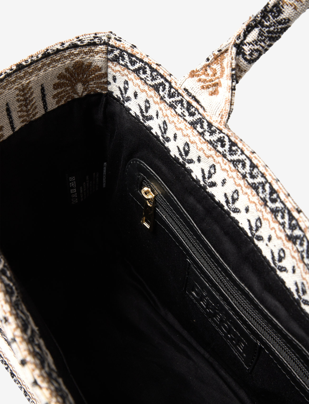 DEPECHE - Shopper - tote bags - 275 sand printed - 3