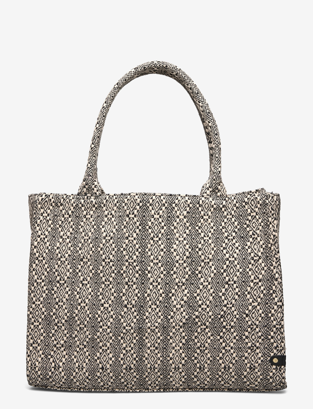 DEPECHE - Shopper - tote bags - 232 black printed - 0