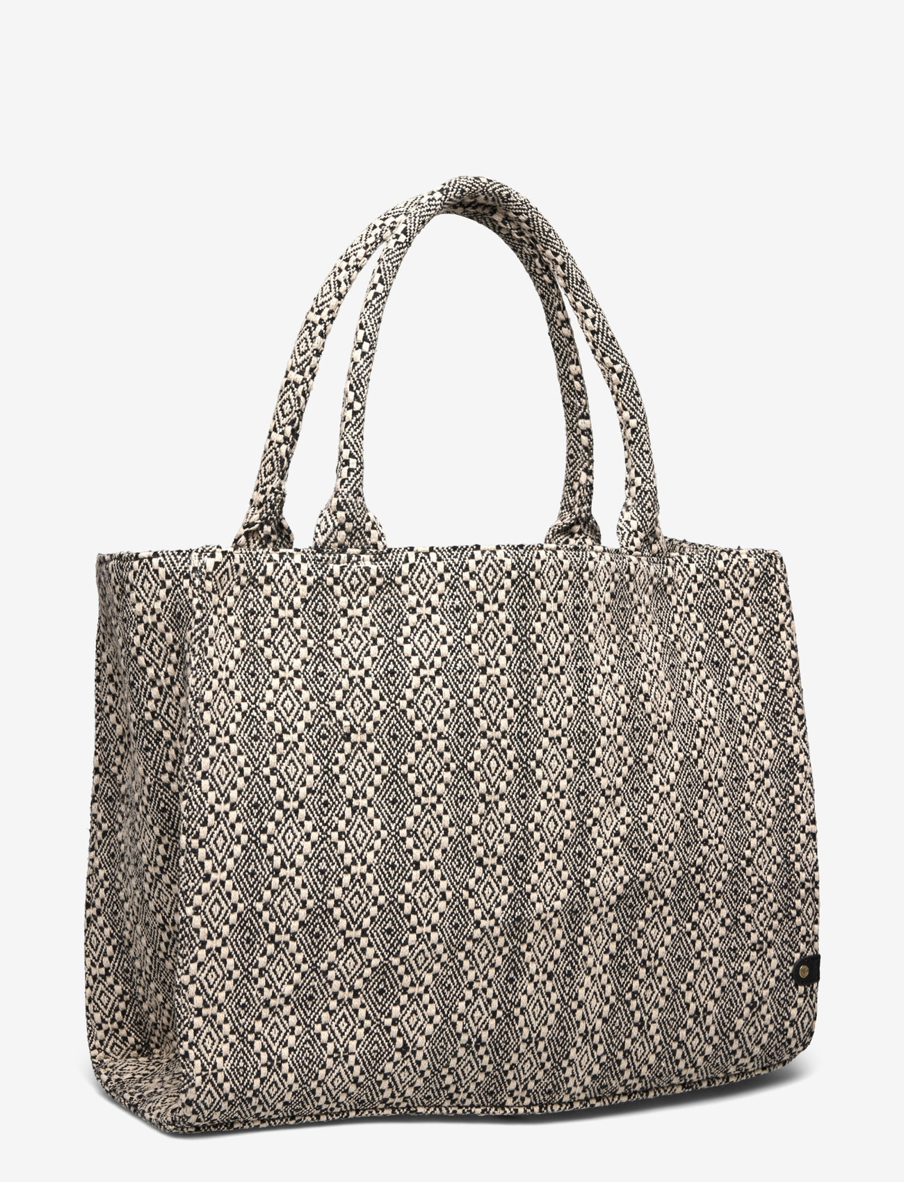 DEPECHE - Shopper - tote bags - 232 black printed - 2