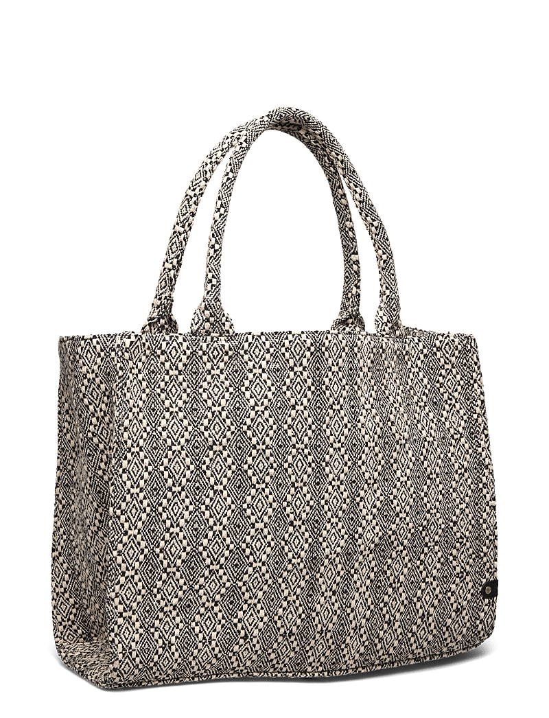 DEPECHE - Shopper - tote bags - 232 black printed - 2