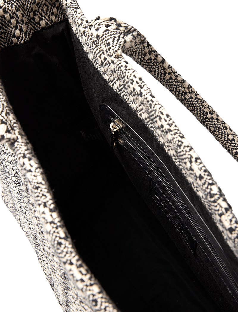 DEPECHE - Shopper - tote bags - 232 black printed - 3