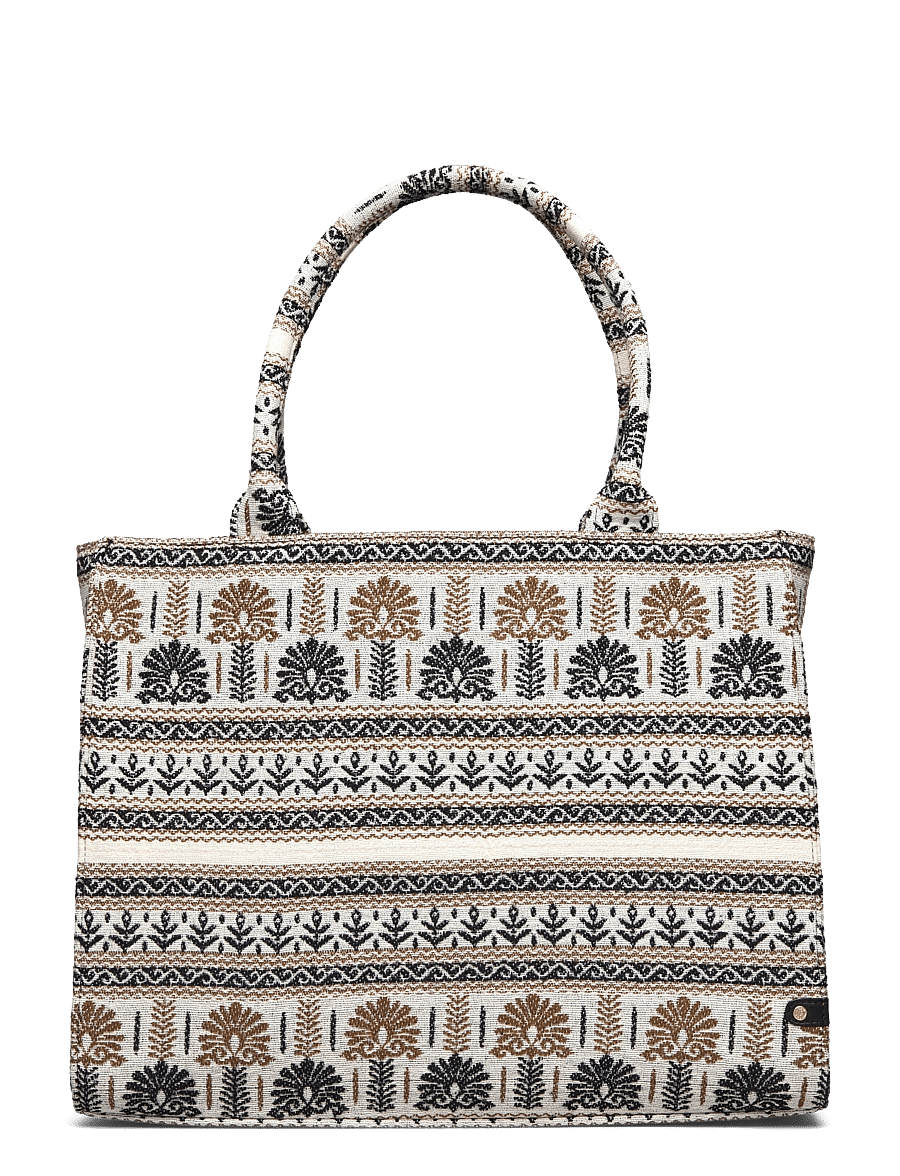 DEPECHE - Shopper - tote bags - 275 sand printed - 0