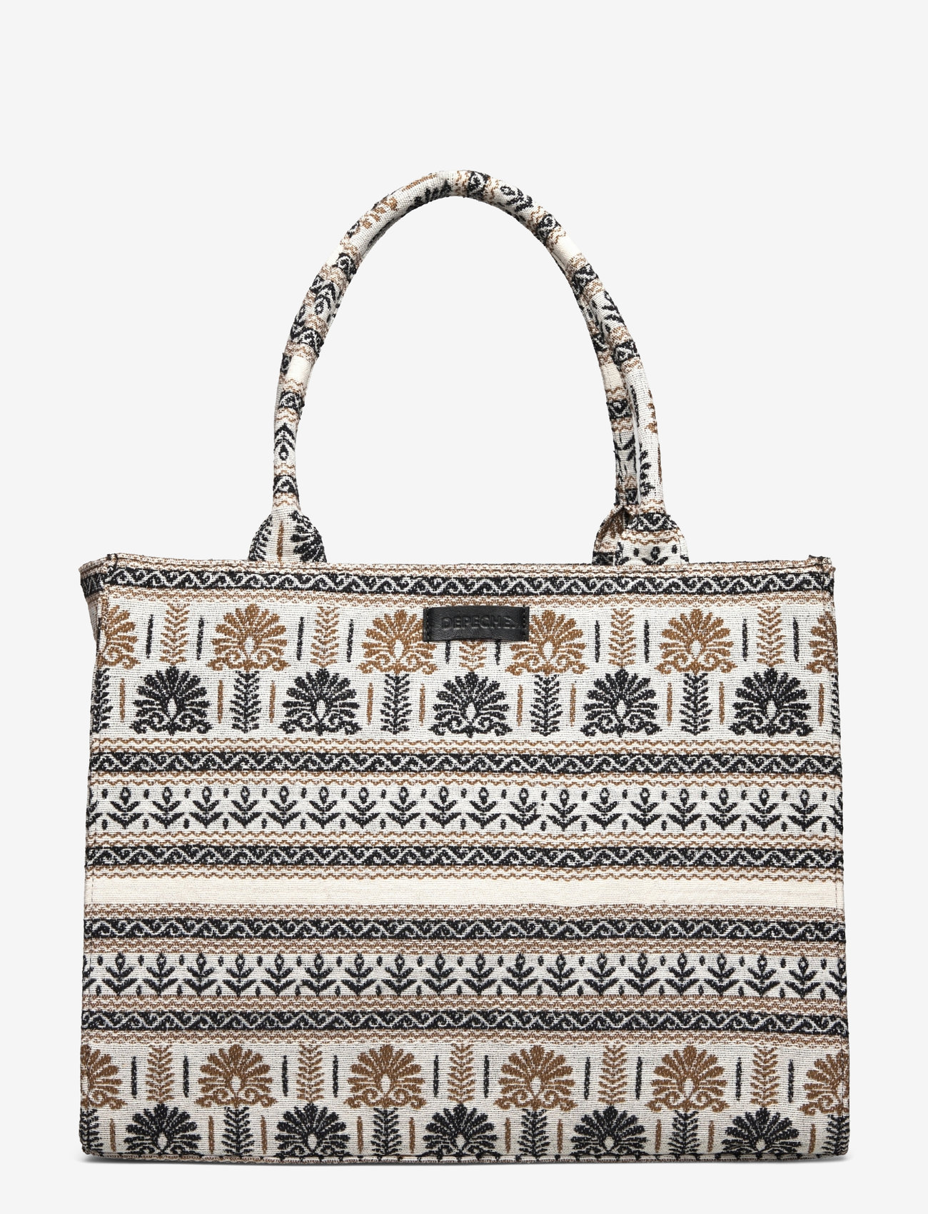 DEPECHE - Shopper - tote bags - 275 sand printed - 1