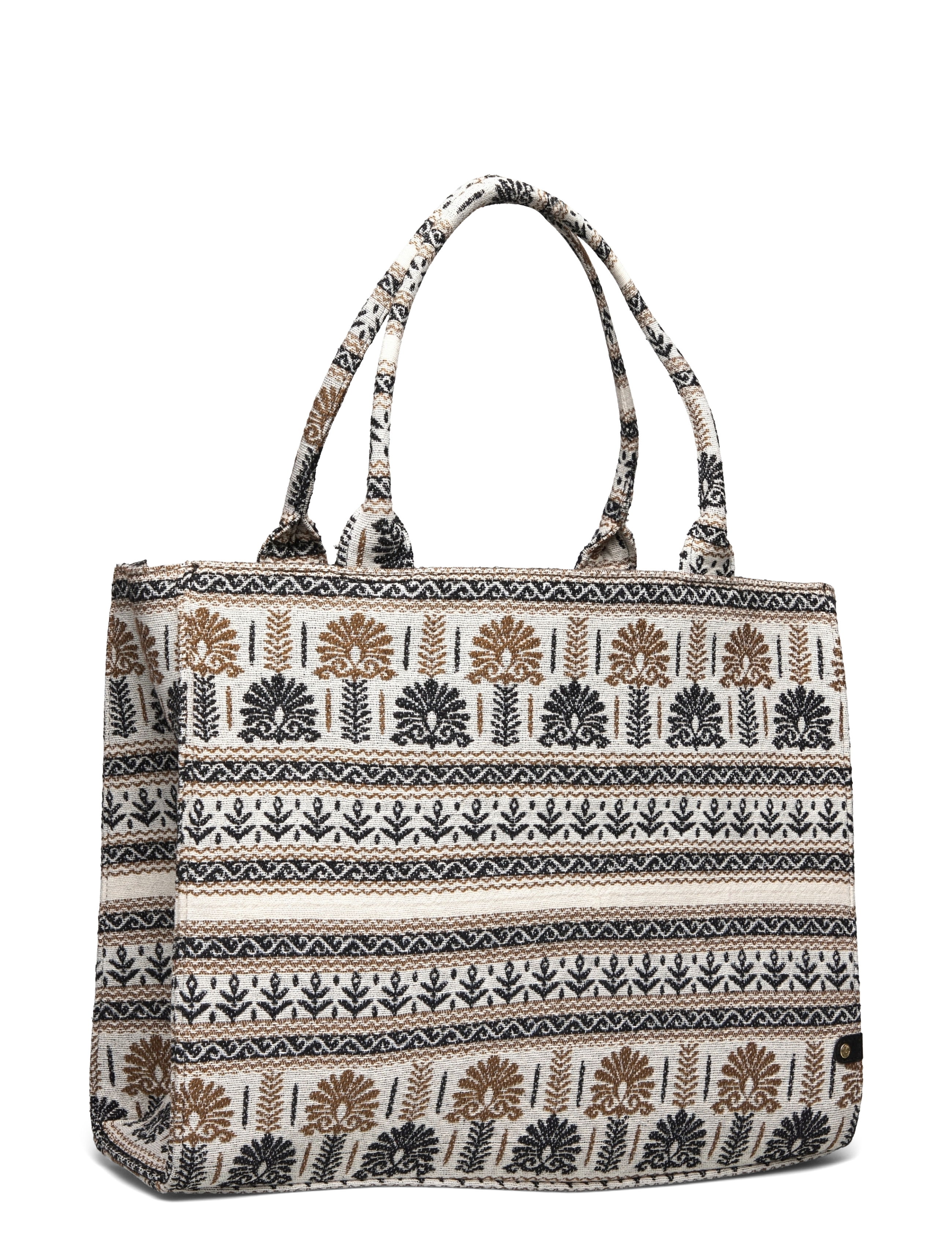 DEPECHE - Shopper - tote bags - 275 sand printed - 2