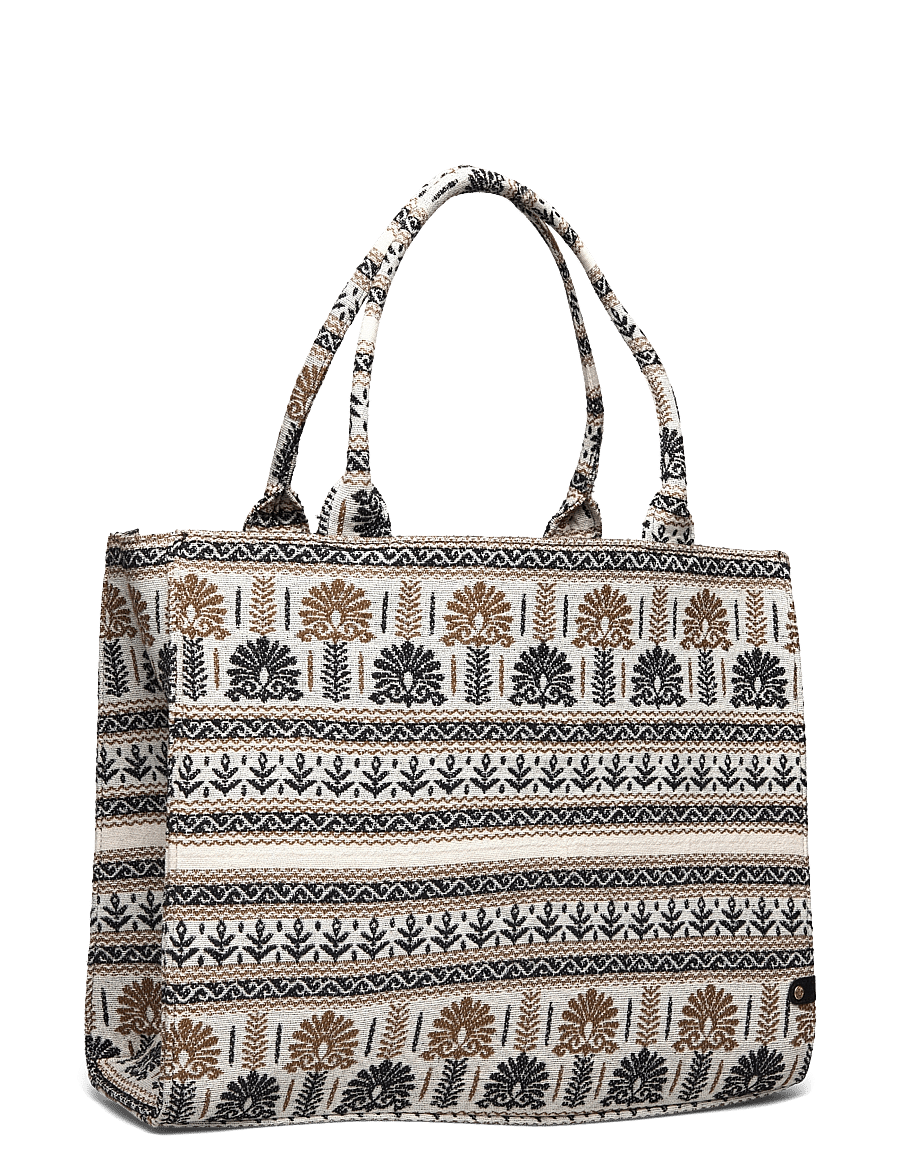 DEPECHE - Shopper - tote bags - 275 sand printed - 2